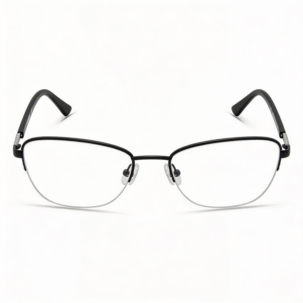 Harley-Davidson Hd0550 Unisex Metal Frame Matte Black Non- Optical Eyeglasses 53mm Lens Width