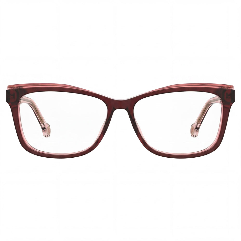 Carolina Herrera Modern Women's Acetate Frame Non-Polarised Sunglasses Burgundy Pink Lens Width 53mm