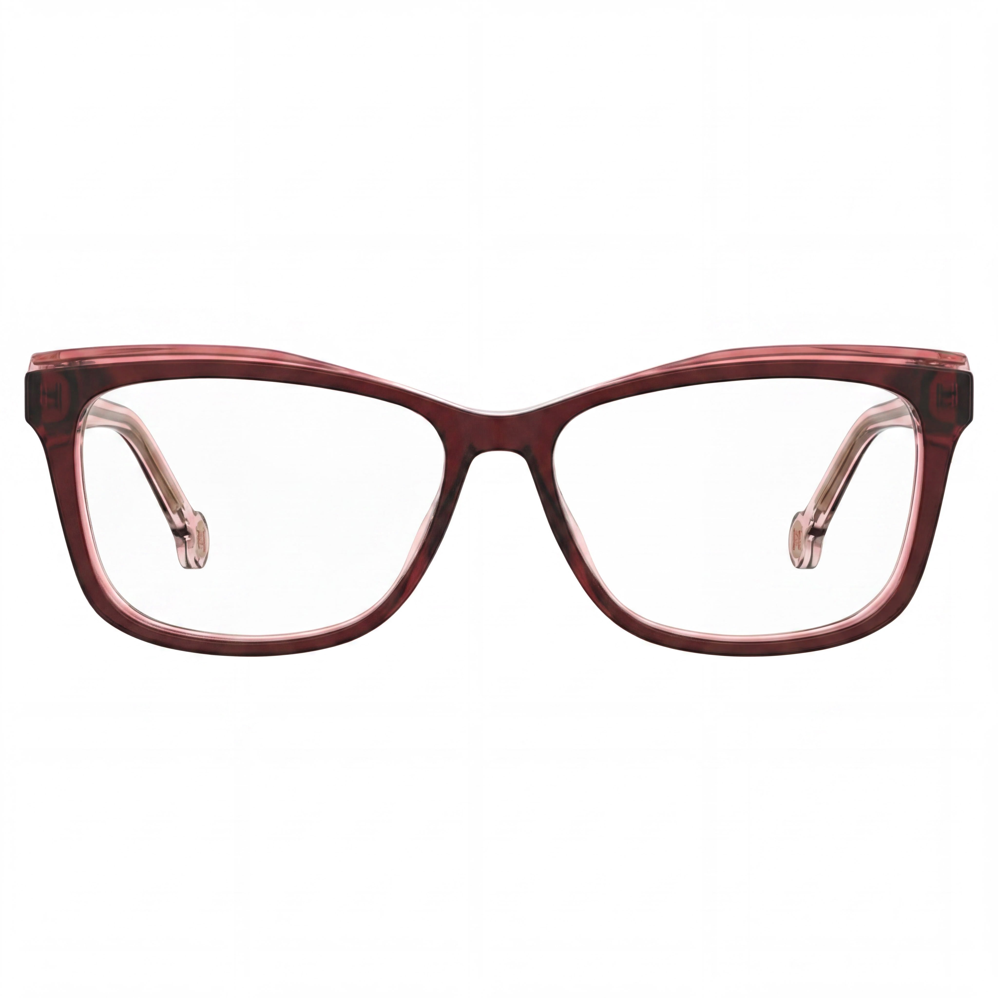 Carolina Herrera Modern Women's Acetate Frame Non-Polarised Sunglasses Burgundy Pink Lens Width 53mm, Photo 2