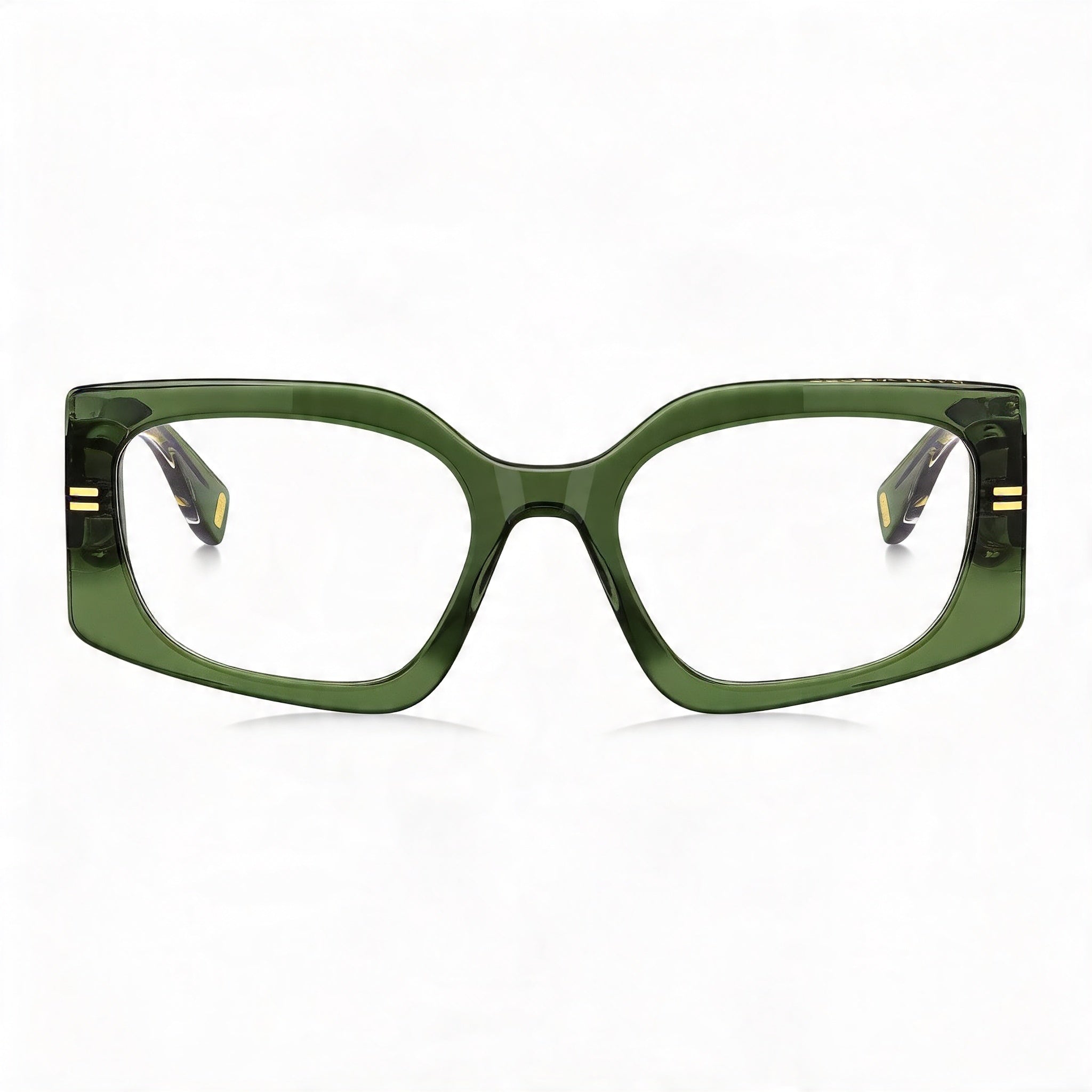 Marc Jacobs Classic Women's Green Plastic Frame Non-Polarized Multicolor Lens 53mm Sunglasses, Photo 2