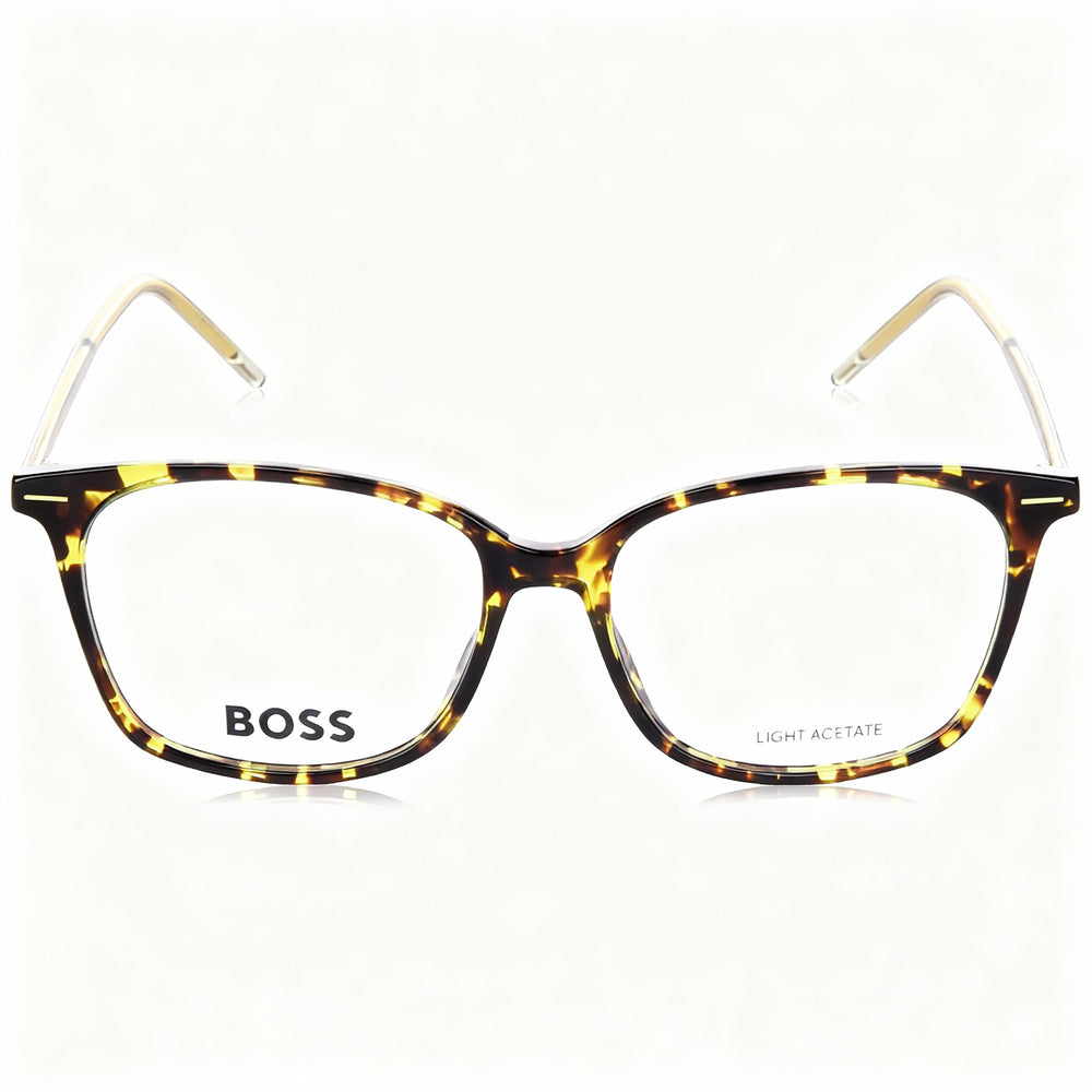 Gafas de sol Hugo Boss 1526 de policarbonato amarillo habana para hombre de 53 mm