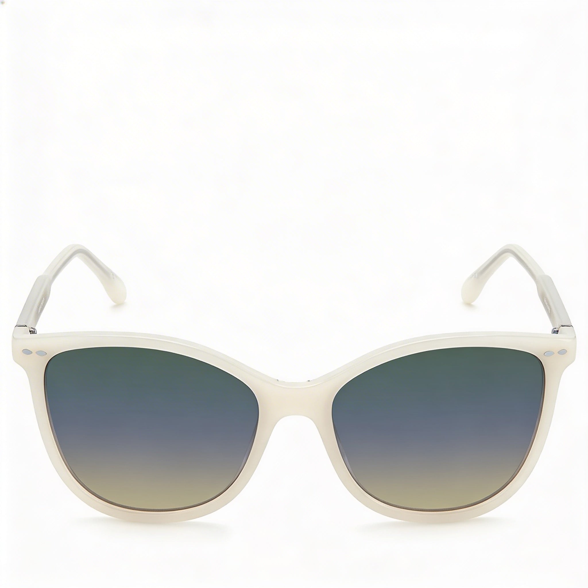Isabel Marant Modern Women's Sunglasses, featuring an Ivory Acetate Frame and Ivory Lenses, 57mm Lens Width, Photo 2