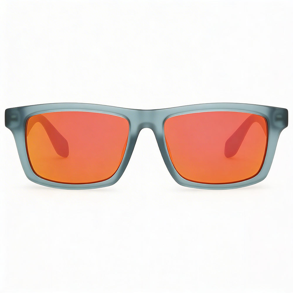 Gafas de sol Adidas Originals OR0115 para hombre en gris mate con lentes de 54 mm, puente de 16 mm y patillas de 145 mm.