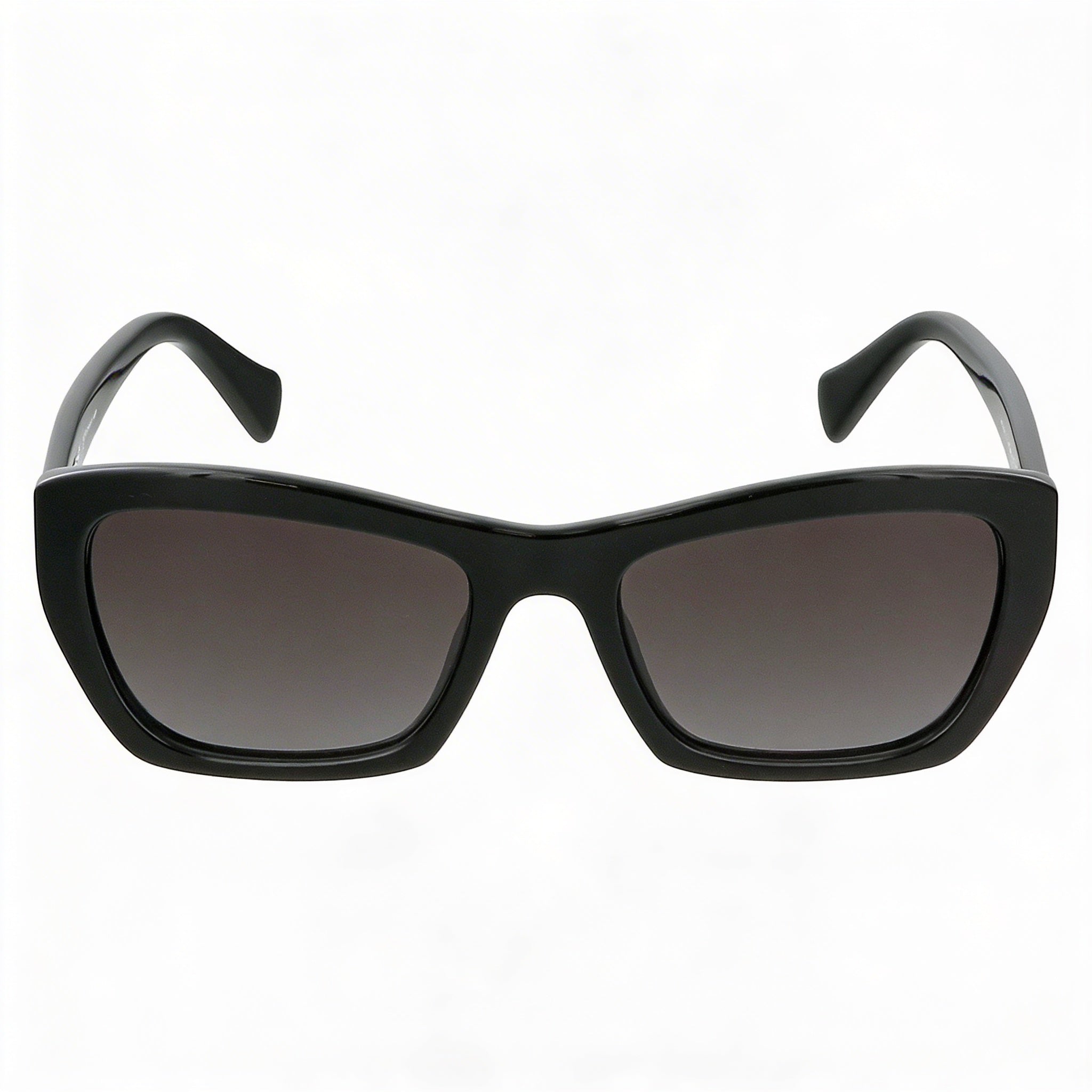 Salvatore Ferragamo SF958S Unisex Rectangular Black Plastic Frame Grey Lenses 55mm 100% UV Sunglasses, Photo 2