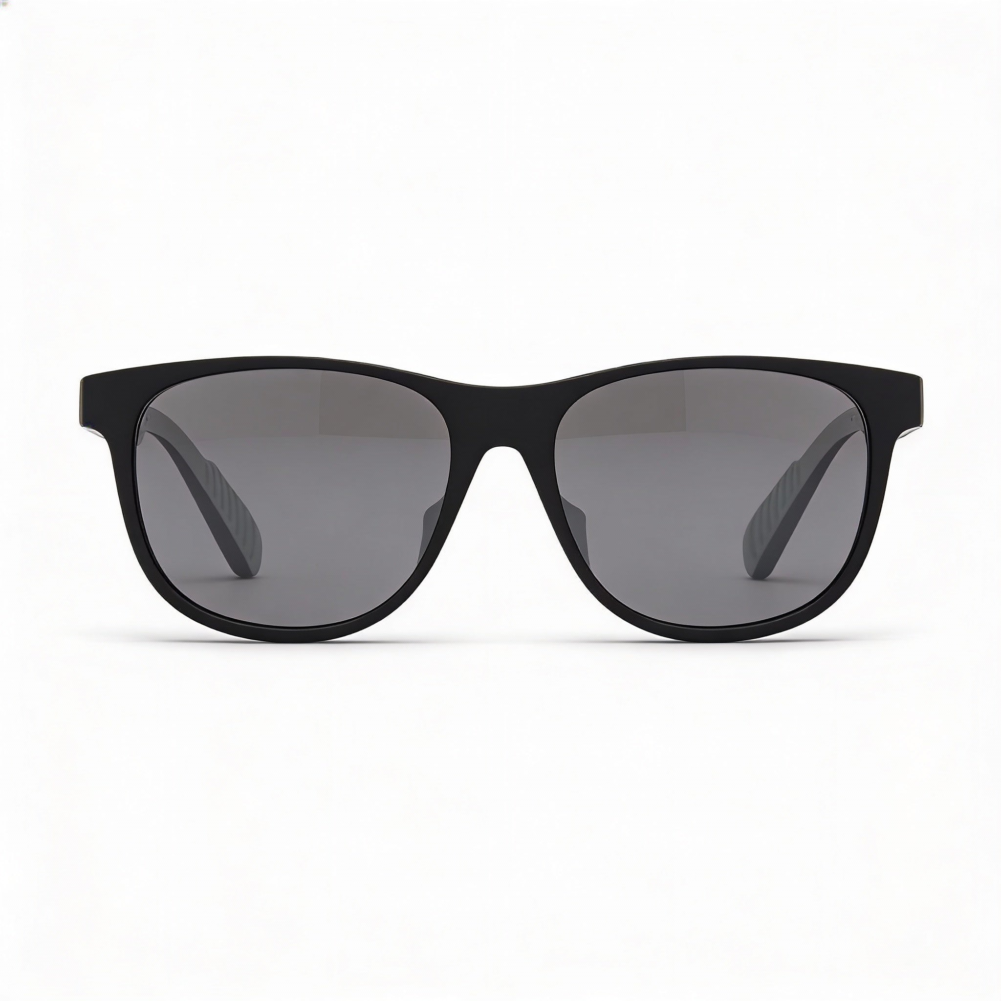 adidas Contemporary Unisex Injected Frame Black Smoke Mirror Lenses UV Protected Sunglasses 55mm, Photo 2