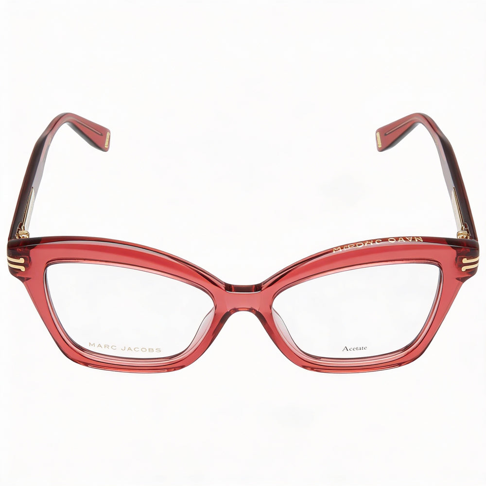 Marc Jacobs Modern MJ 1032 Women's Acetate Optical Eyeglasses Frames in Burgundy, Size 51 / 16 / 140mm