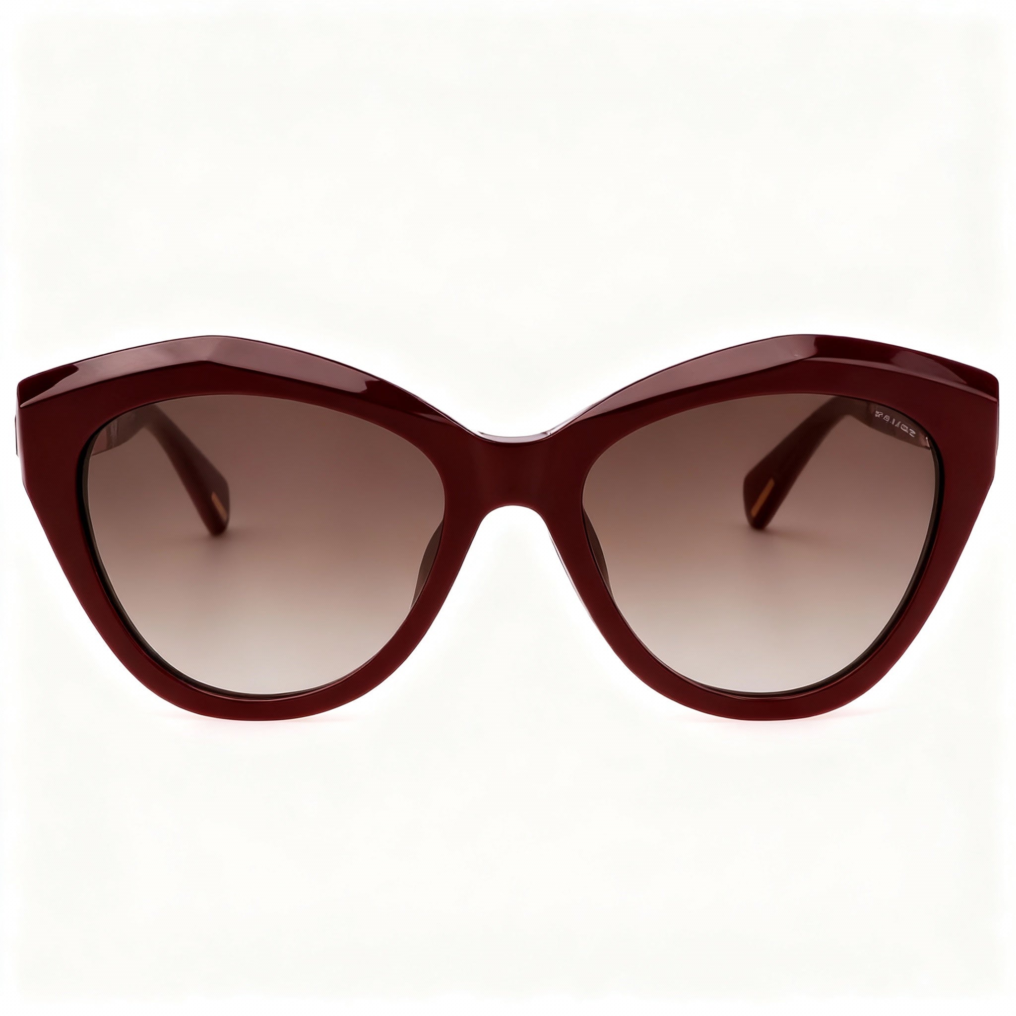 Police Comtemporary Men's Acetate Non-Polarized Sunglasses Bordeaux Pieno Frame Size 55-18-140