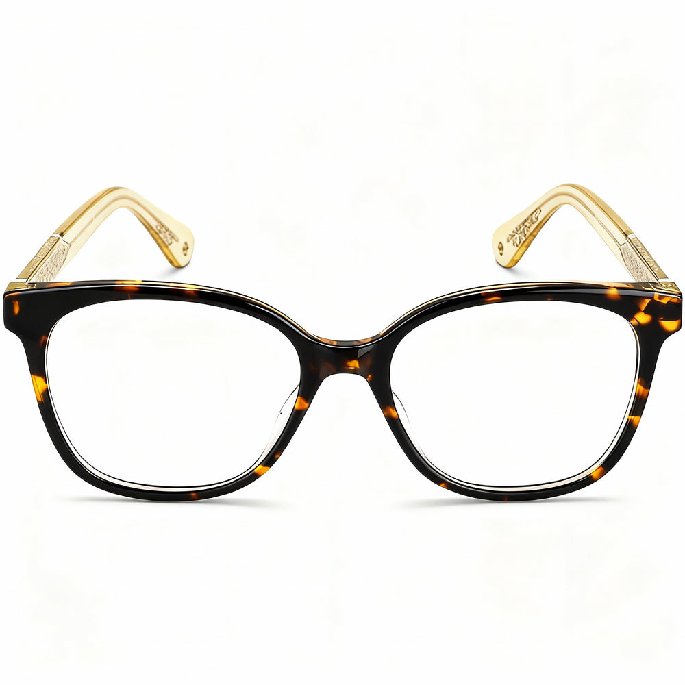 Gafas de sol Kate Spade New York Payton para mujer, montura de plástico color Habana oscuro, lentes polarizadas con tinte Habana, 52 mm