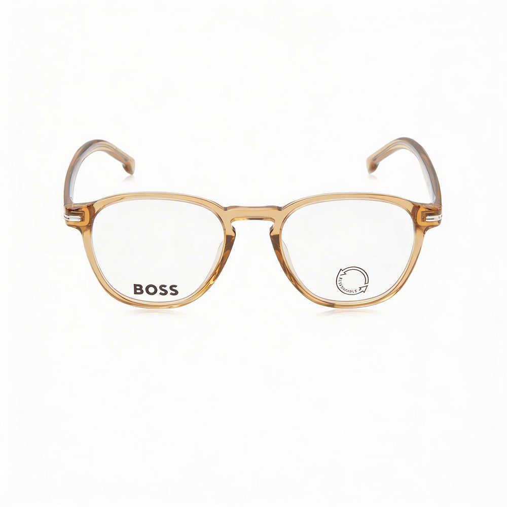Hugo Boss Boss 1509/g Men's Beige Casual Acetate Eyewear 51mm Lens, 19mm Bridge, 145mm Temple