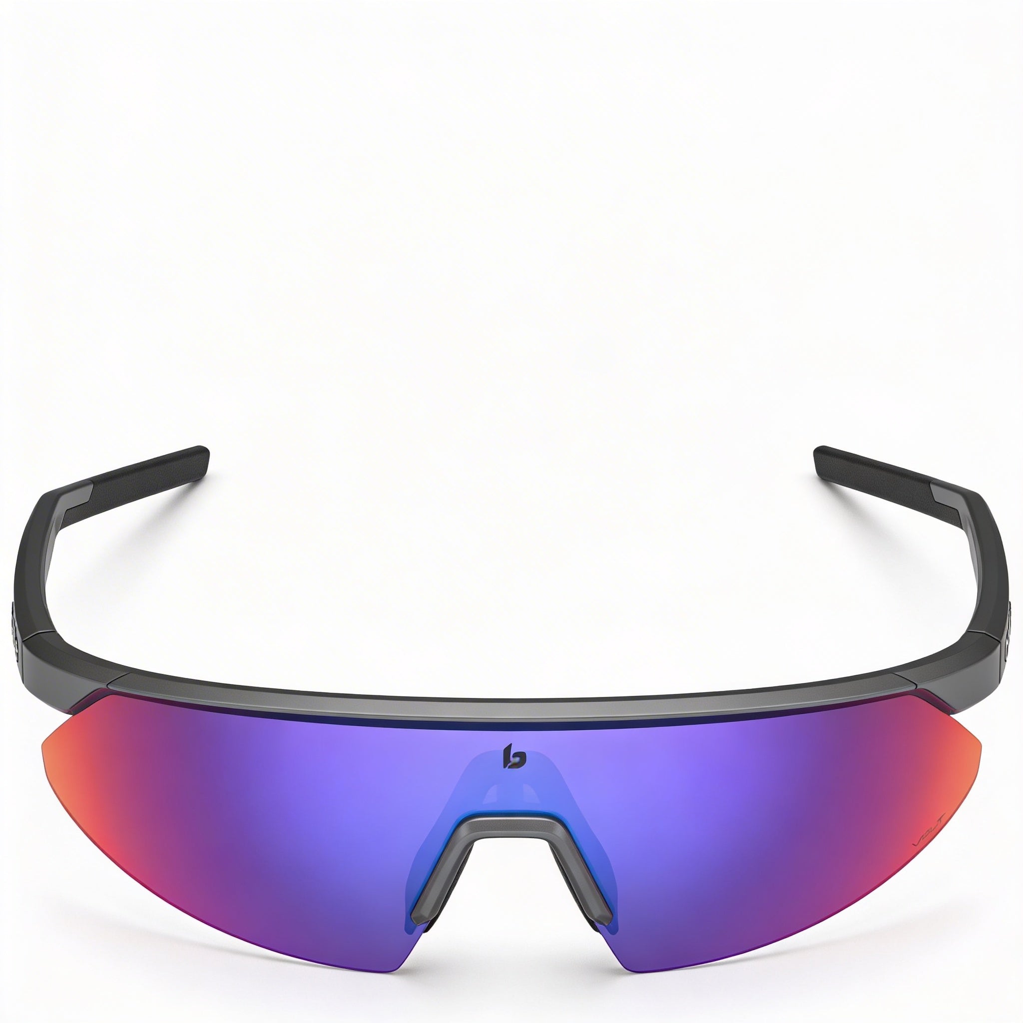 bollé Unisex-adult Multicoloured Acrylic Frame Sunglasses with Multi Glass Non-Polarized Lenses, Size 1, Photo 2