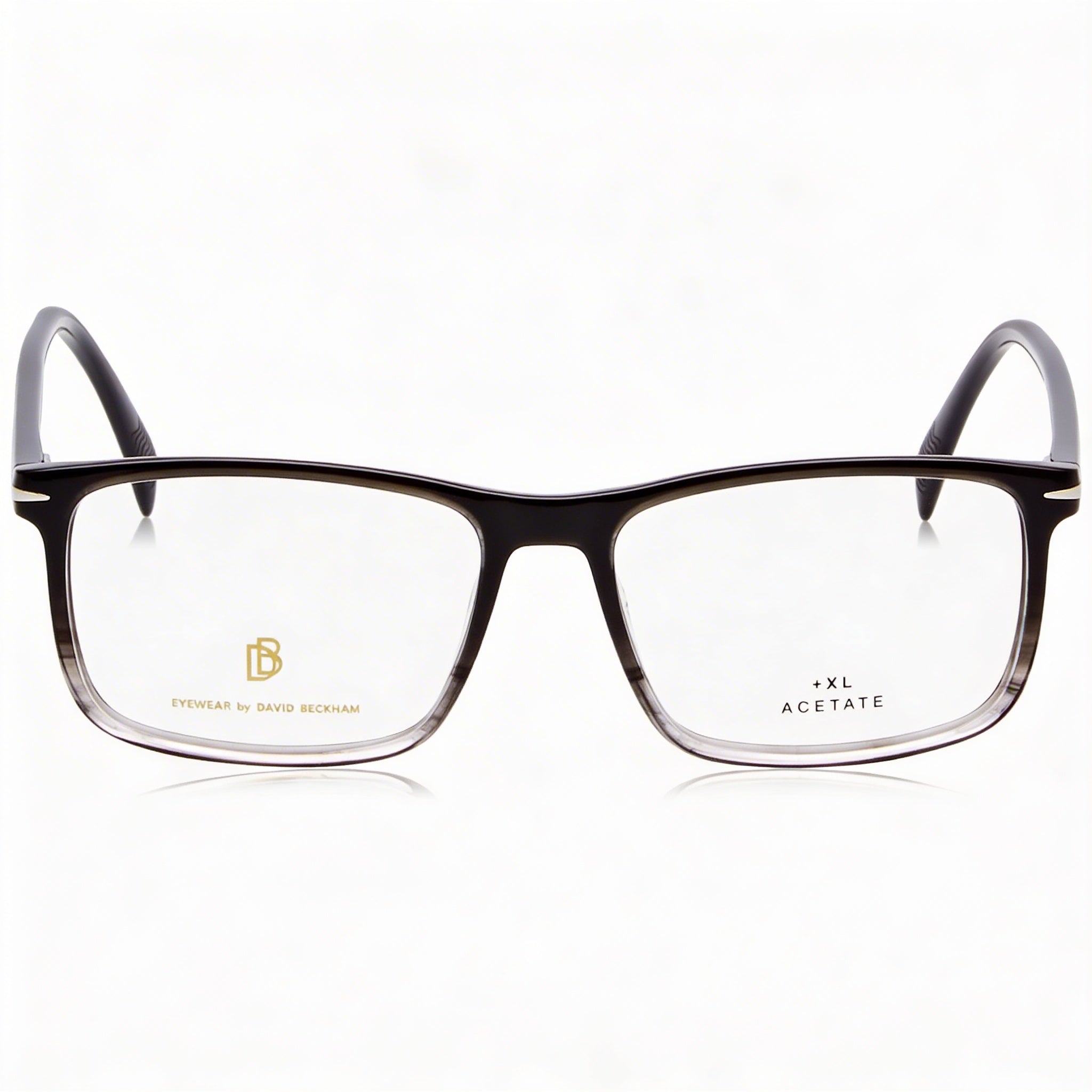 David Beckham Db 1019 Unisex Sunglasses with Black Horn Plastic Frame and Non-Polarised Lenses 54mm, Photo 2