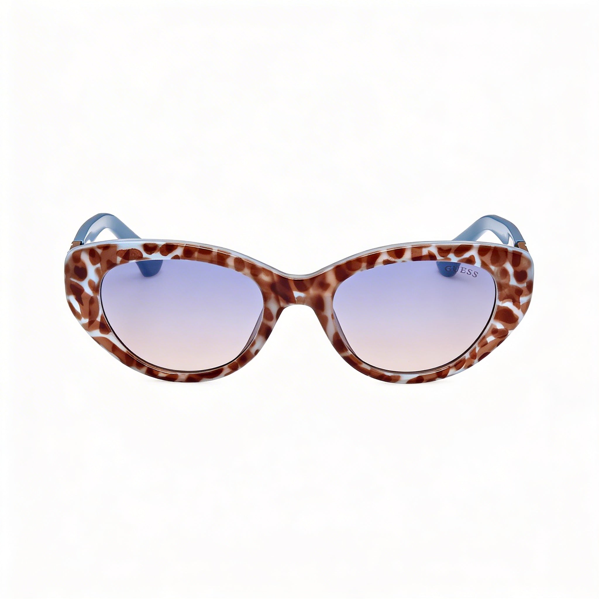 Guess Women's Cat Eye Blue Plastic Frame Gradient Blue Non-Polarized Lenses 100% UV Protection 51mm, Photo 2