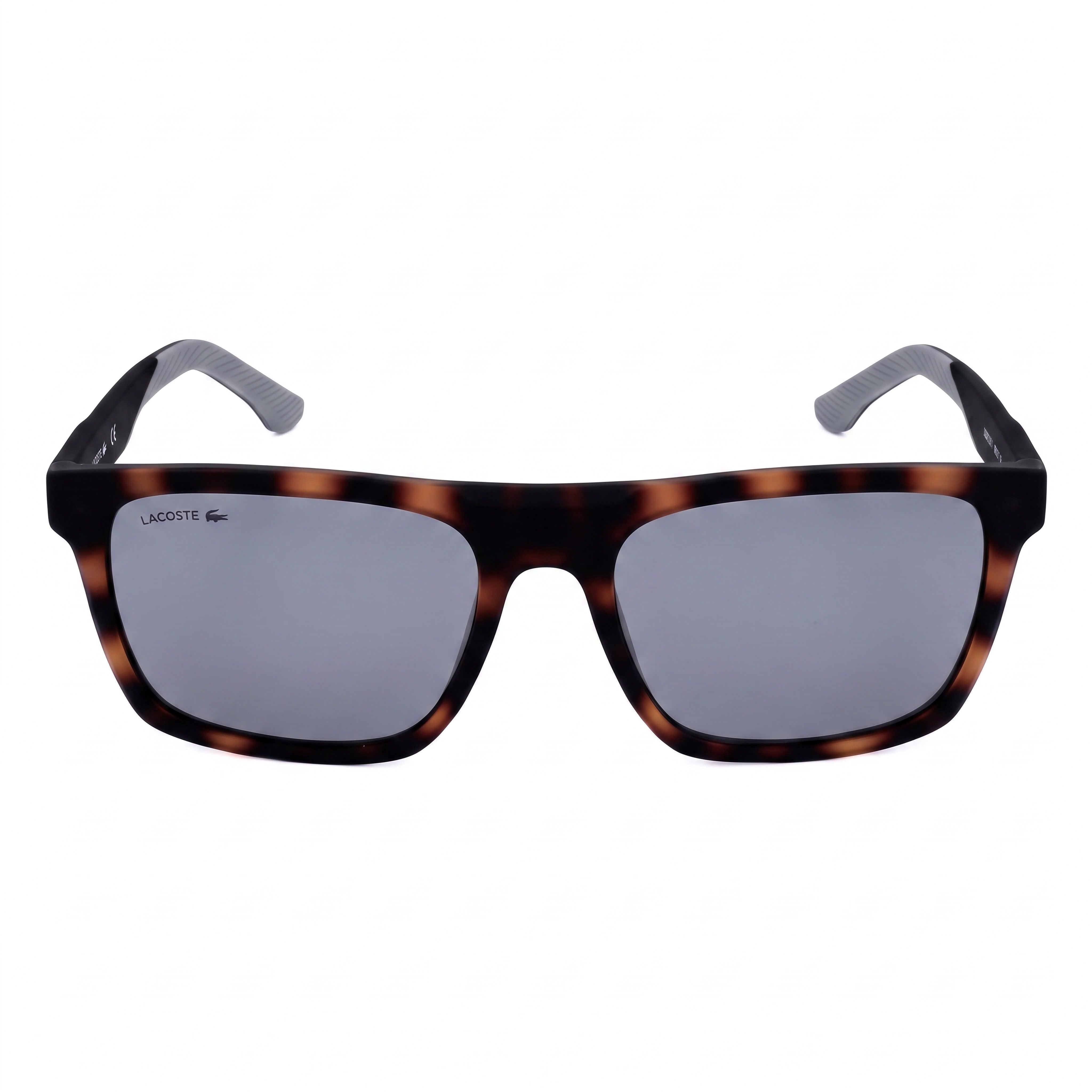 Gafas de sol Lacoste L957s para hombre, de plástico mate havana, espejo gris sólido, no polarizadas, protección UV 56mm, Photo 2