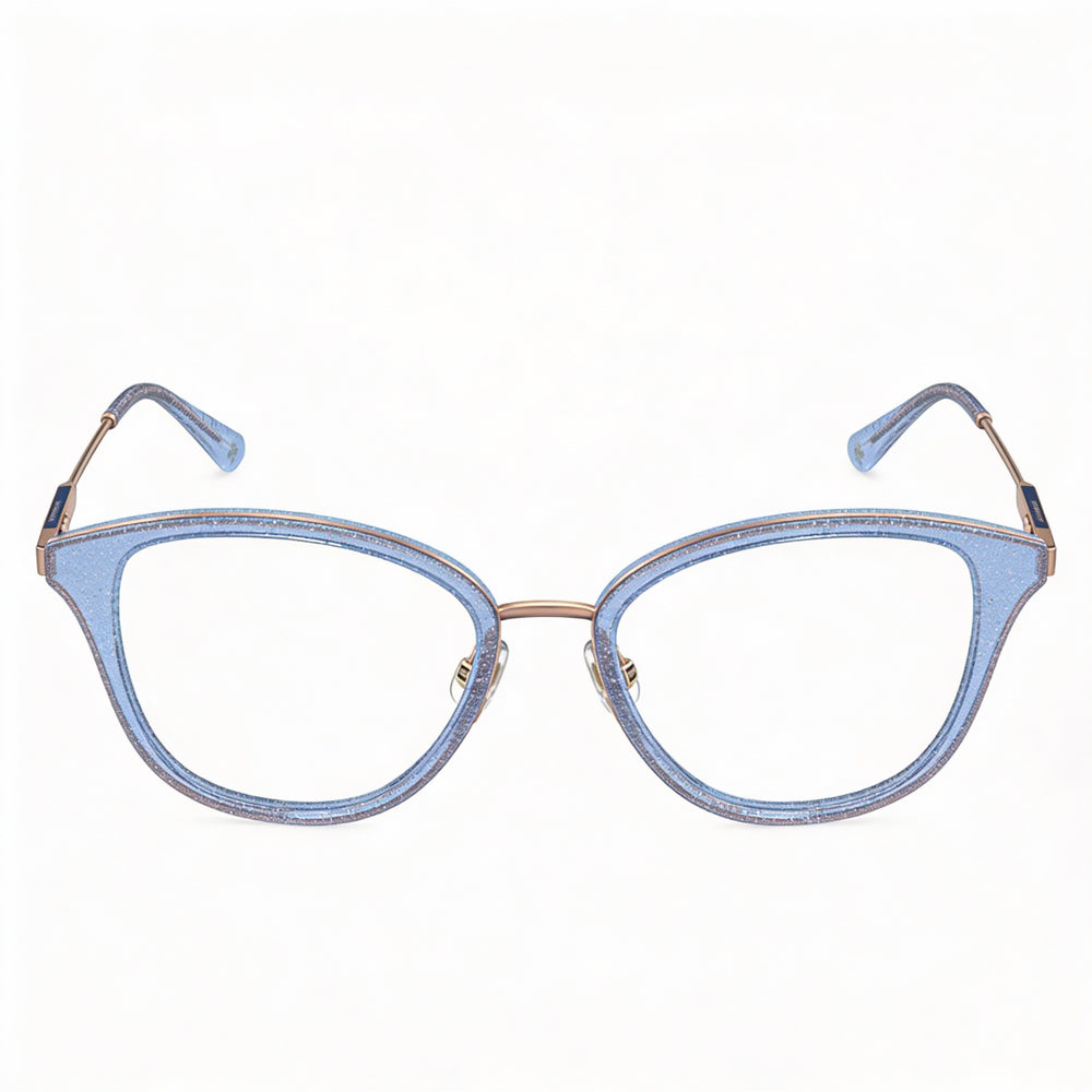 kate spade new york Hallie/G Women's Brown Shaded Pink Metal Frame Optical Eyeglasses, Lens Width 52mm