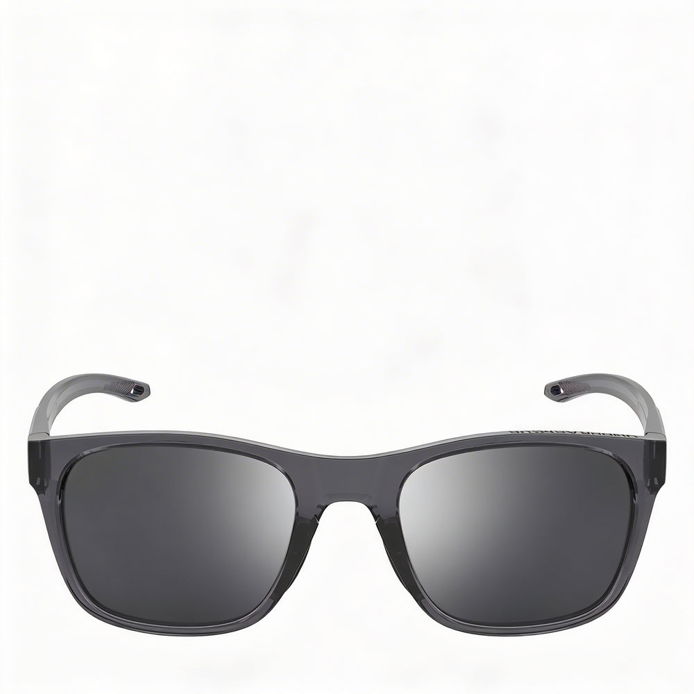 Under Armour Classic Unisex Polyamide Frame Grey Silver Mirrored Non-Polarized UV Protection Sunglasses 55mm