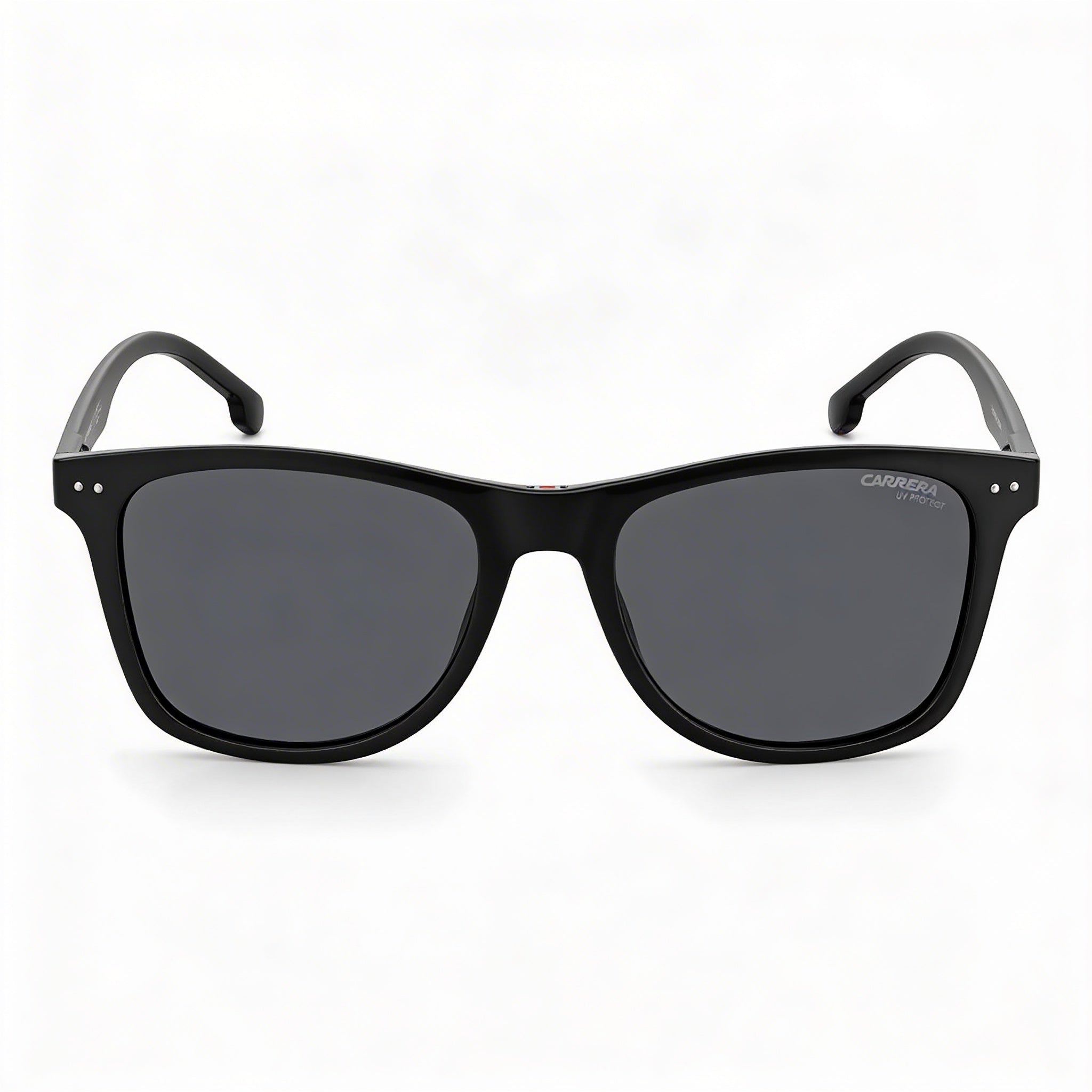 Carrera 2022t/S Unisex Black Polyamide Rectangular Non-Polarized Sunglasses with UV Protection 51mm, Photo 1