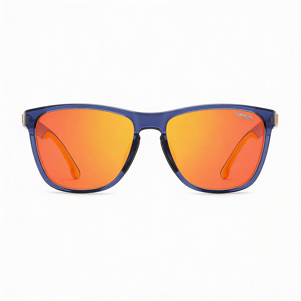 Carrera Classic 8058/S Unisex Blue Orange Injection Propionate UV Protection Sunglasses, 56mm