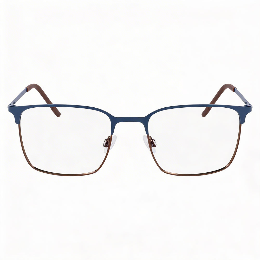 Flexon E1140 Unisex Metal Matte Blue Stargazer/Coffee 54mm