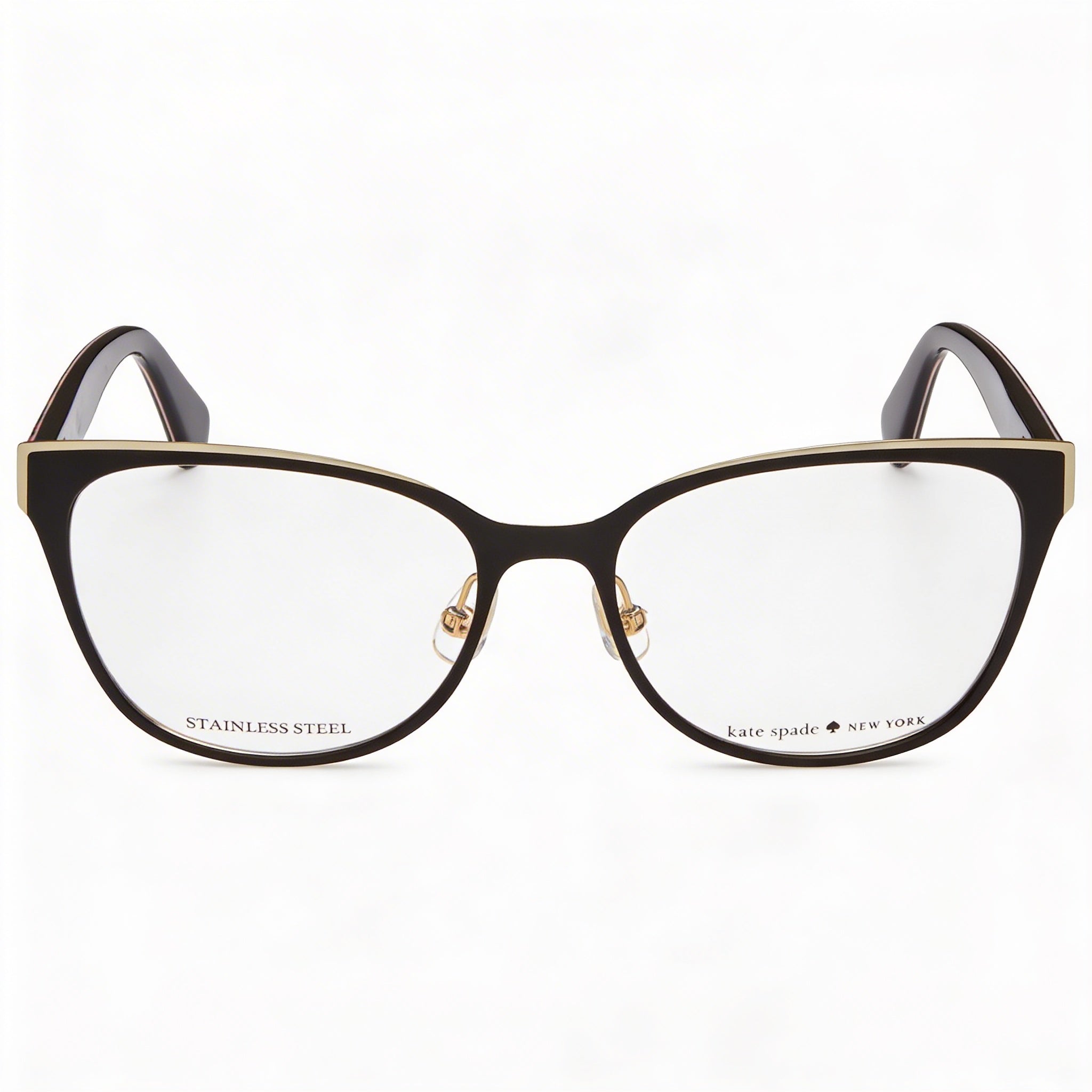 Kate Spade New York Vandra Women's Full Rim Cat Eye Metal Prescription Eyeglasses Black 52mm, Photo 2