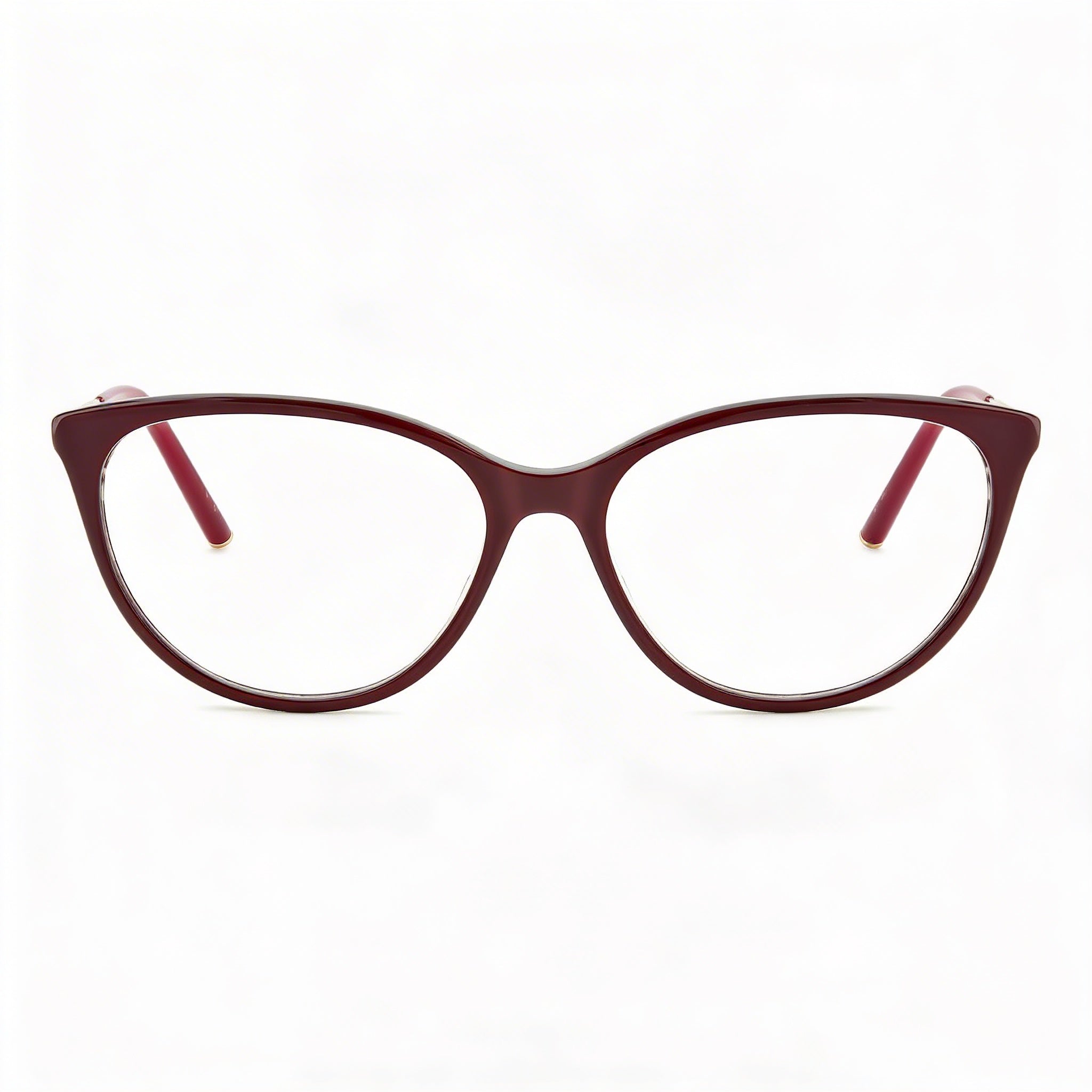 Carolina Herrera Her 0196 Unisex Plastic Burgundy Gold Frame Burgundy Gold Lens Polycarbonate Sunglasses 55mm, Photo 2