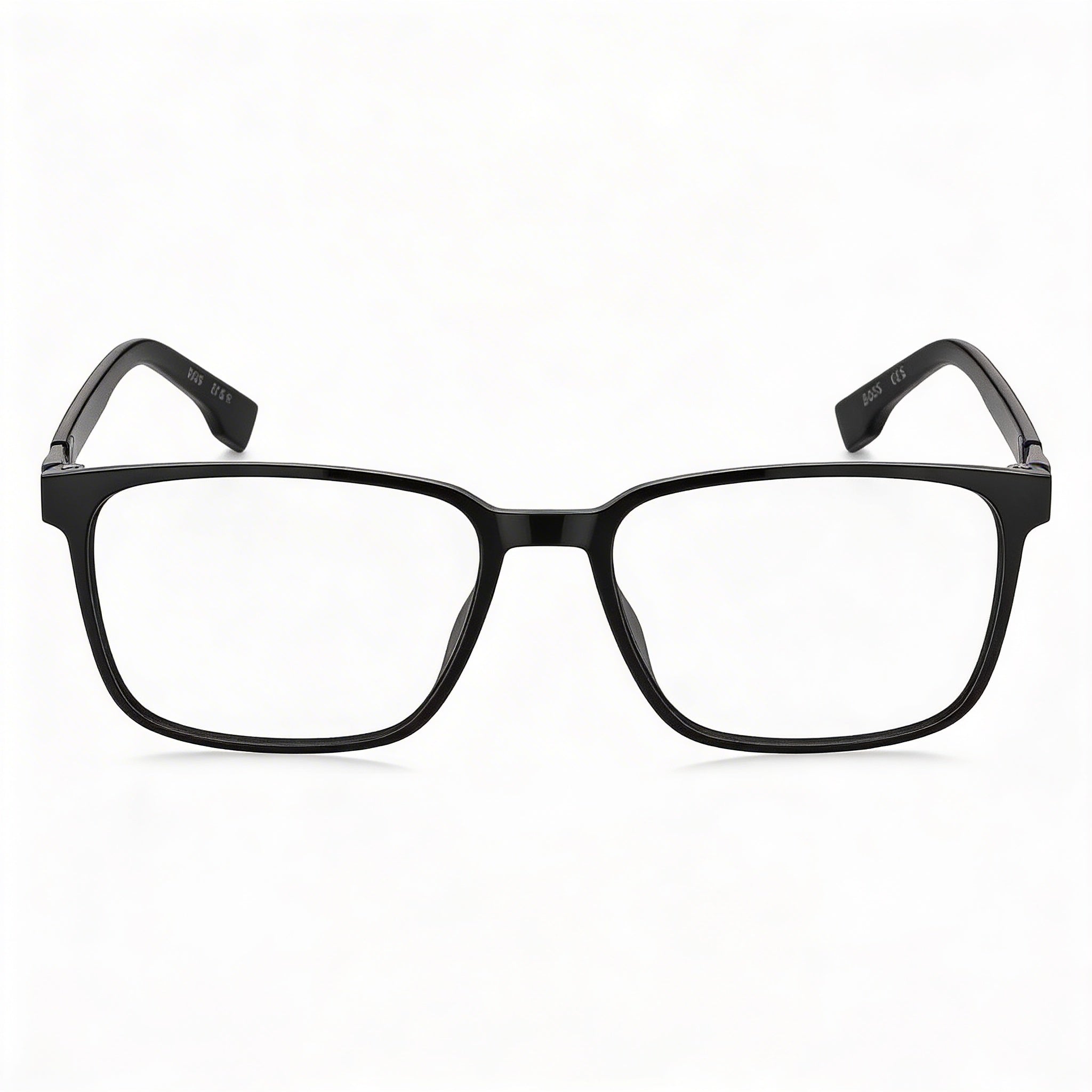 Gafas unisex BOSS BOSS 1578 cuadradas de plástico negro con montura completa y lentes sin demostración 57-18-150, Photo 2