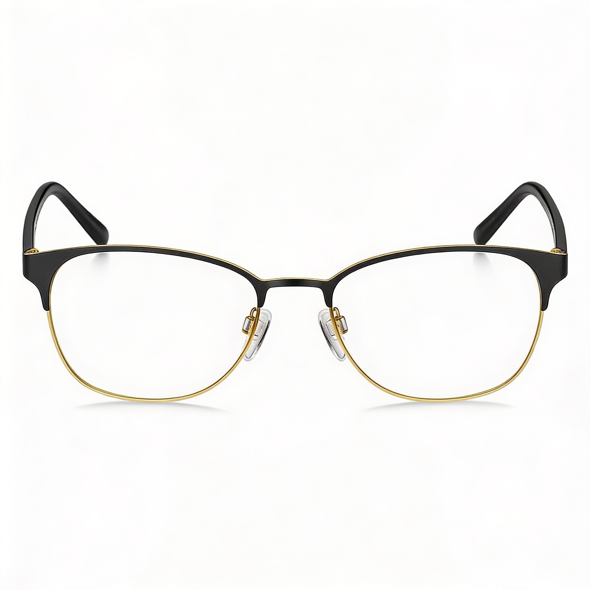 Monturas ópticas Tommy Hilfiger Th 1749 para mujer de acero aleado negro mate de 53 mm - Lentes de demostración transparentes, listas para graduar, Photo 2