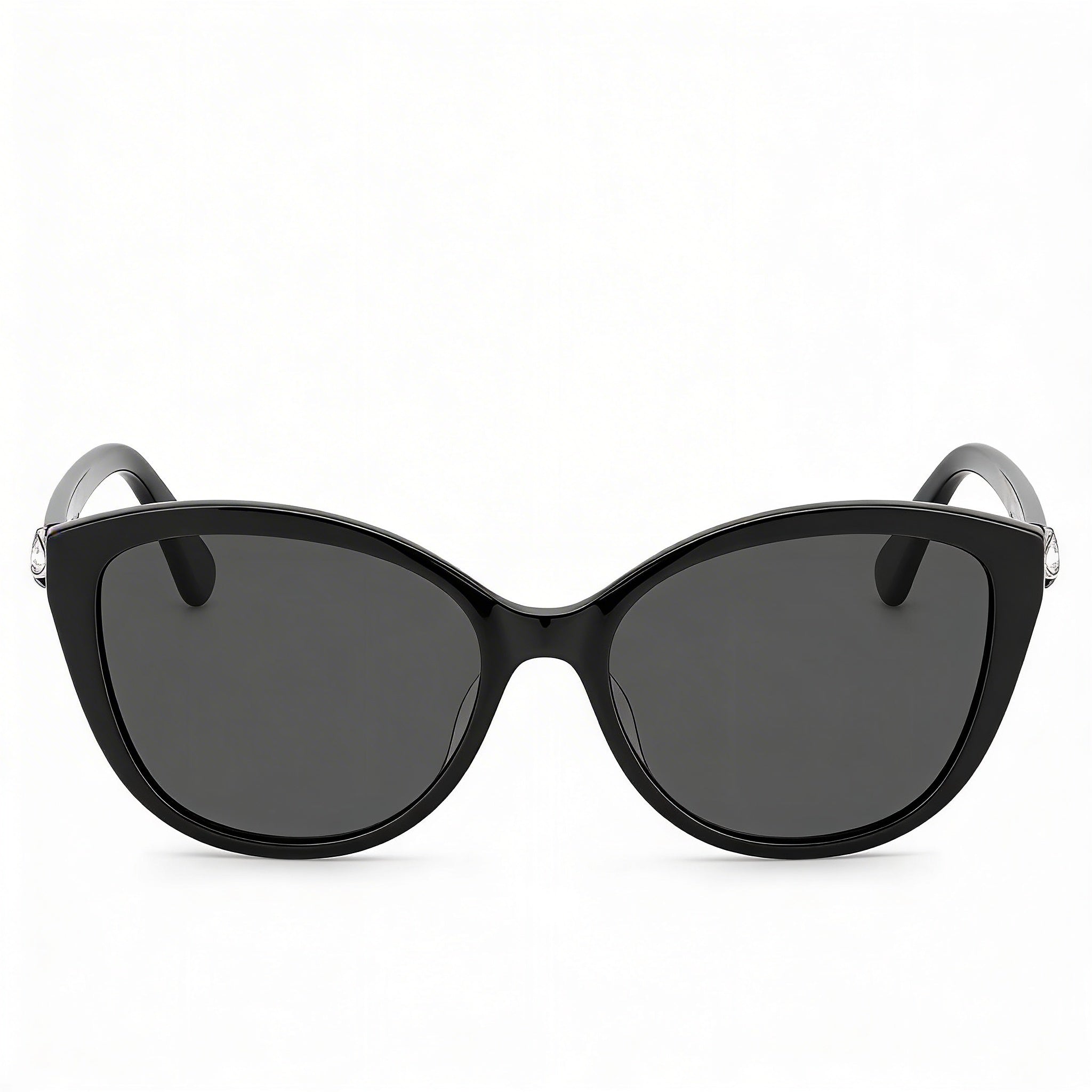 Gafas de sol Kate Spade New York Hensley/G/S para mujer, de plástico negro y gris, con protección UV, 55 mm, Photo 2