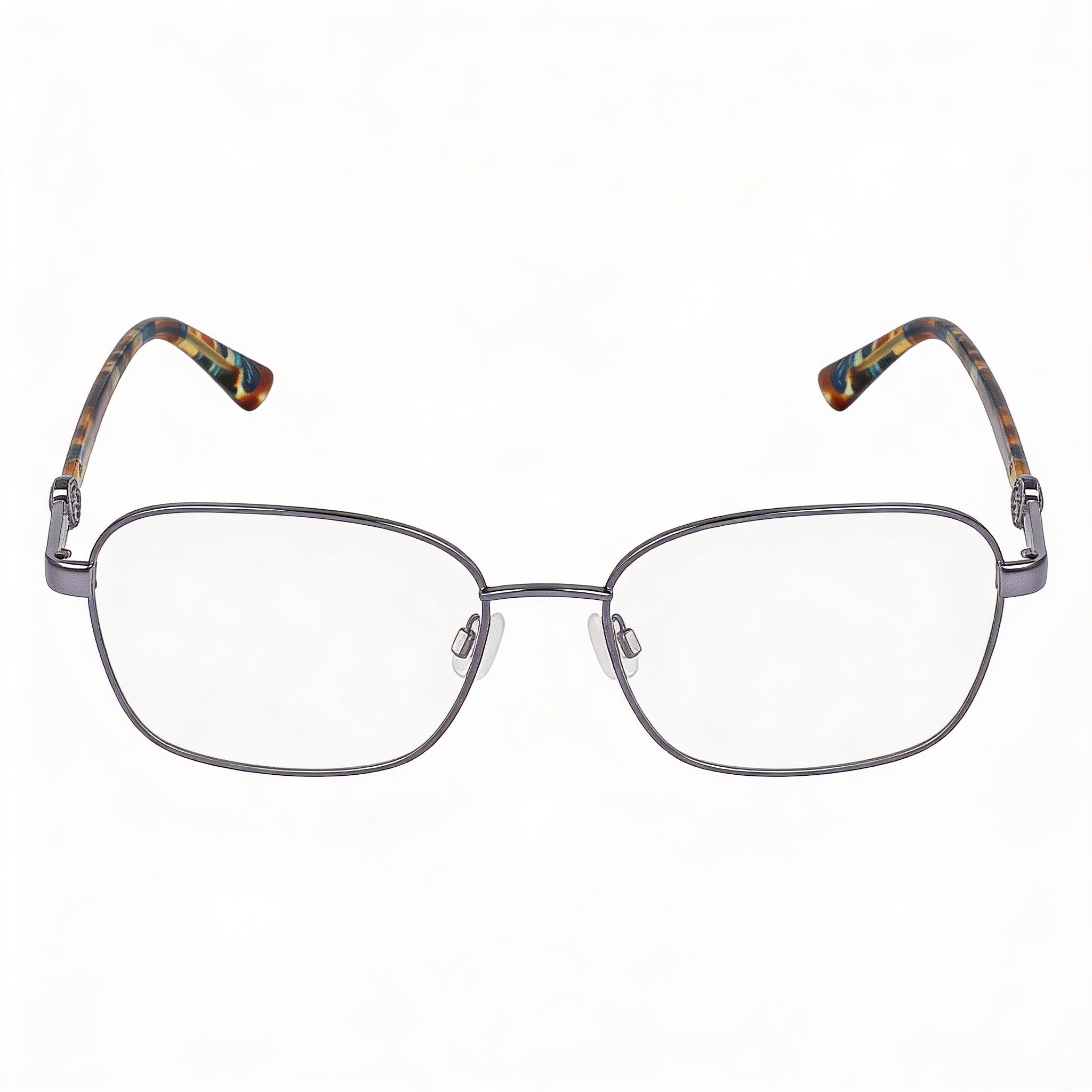 Anne Klein Ak5103 Men's Slate Metal Prescription Eyewear Frames with Clear Polycarbonate Lenses, Size 56-17-145, Photo 2