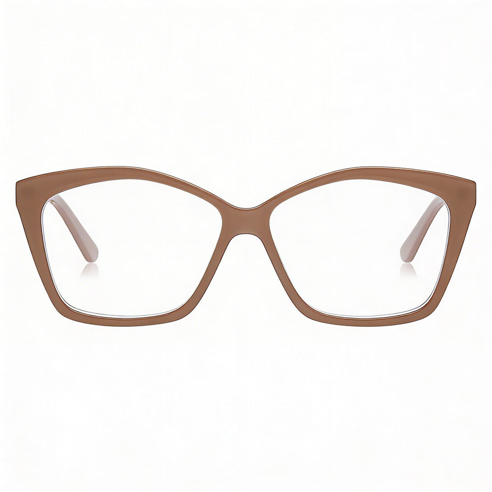 Gafas de sol informales para mujer KARL LAGERFELD, de policarbonato no polarizado, con montura de acetato trilaminar color camel, 54 mm