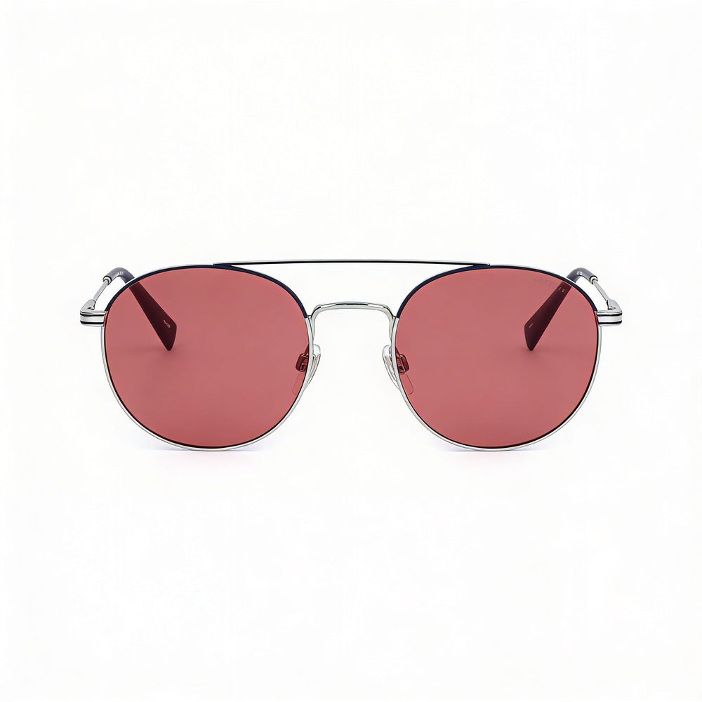 Gafas de sol unisex Levi's Lv 1013/S Pilot de montura completa, acero inoxidable color plata paladio, lentes de 54 mm