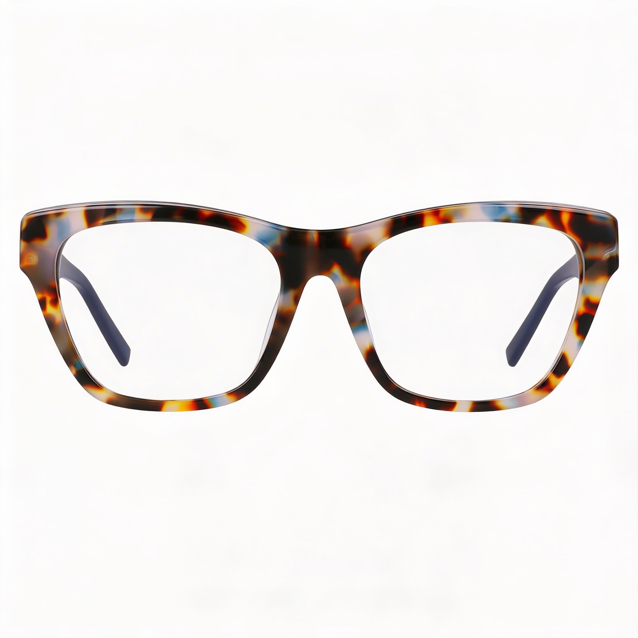 DKNY Modern DK5063 Women's Acetate Eyewear with Bone/Ink Tortoise Frame and Lenses, 54mm Lens Width, Photo 2