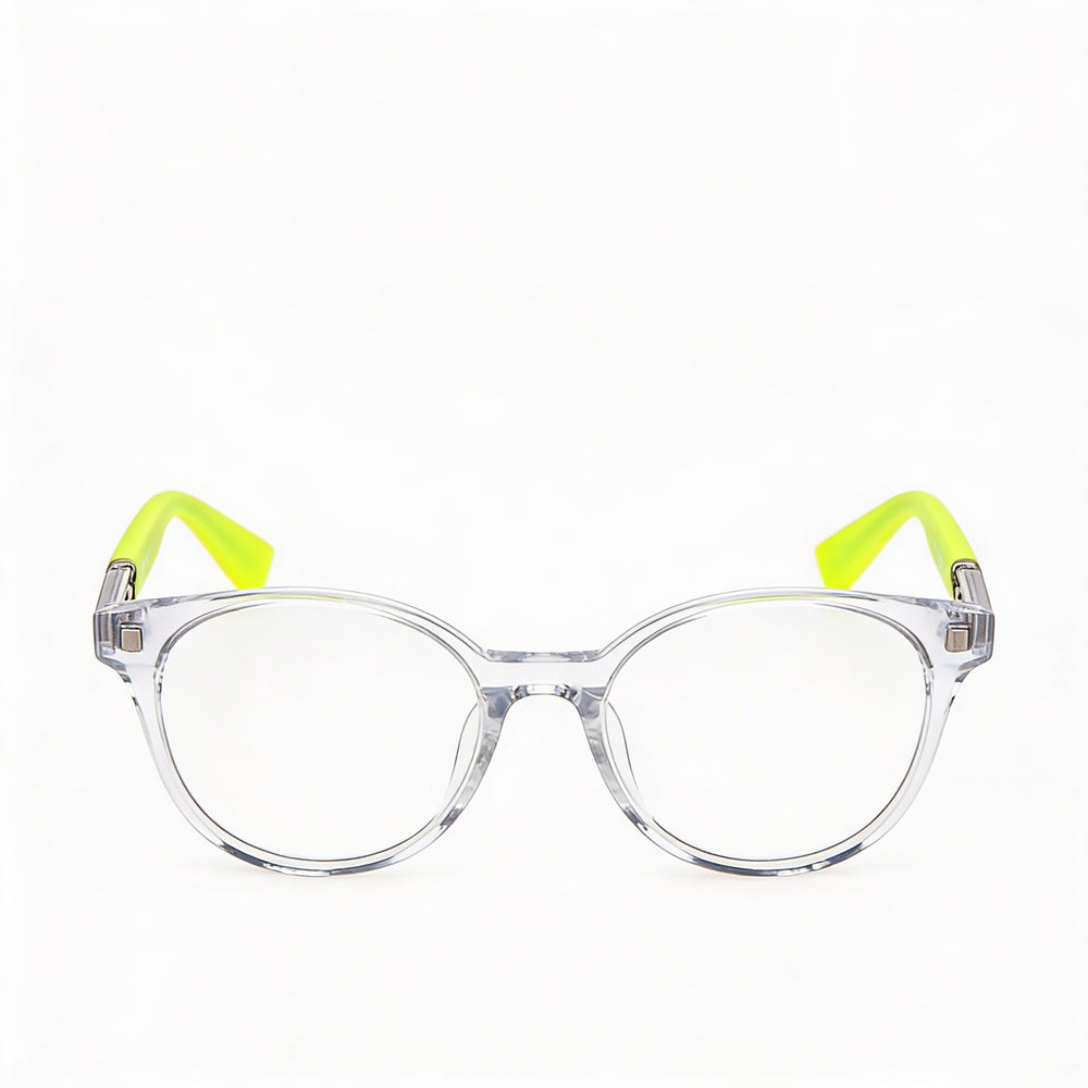 Furla Vfu667 Women's Prescription Ready Eyeglasses with Cristallo Lucido Frame and Clear Lenses 51-18-140