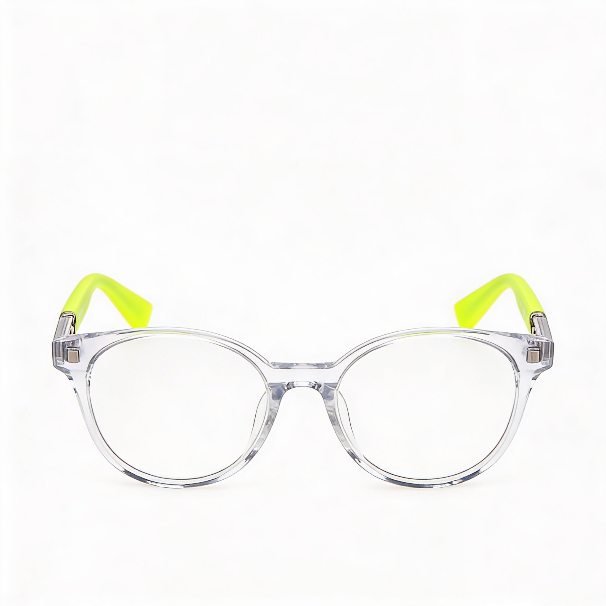 Furla Vfu667 Women's Prescription Ready Eyeglasses with Cristallo Lucido Frame and Clear Lenses 51-18-140, Photo 1