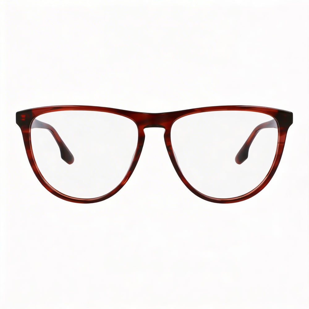 Victoria Beckham Vb2672 Women's Red Striped Prescription Ready Ophthalmic Eyeglasses Frames 56-15-140