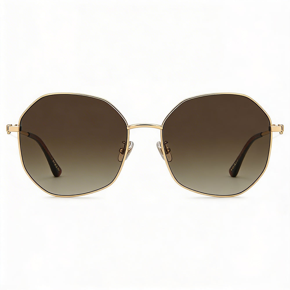 Gafas de Sol Jimmy Choo Astra/F/SK 000 de Acero Inoxidable Oro Rosado para Mujer 100% Protección UVA/UVB 58mm