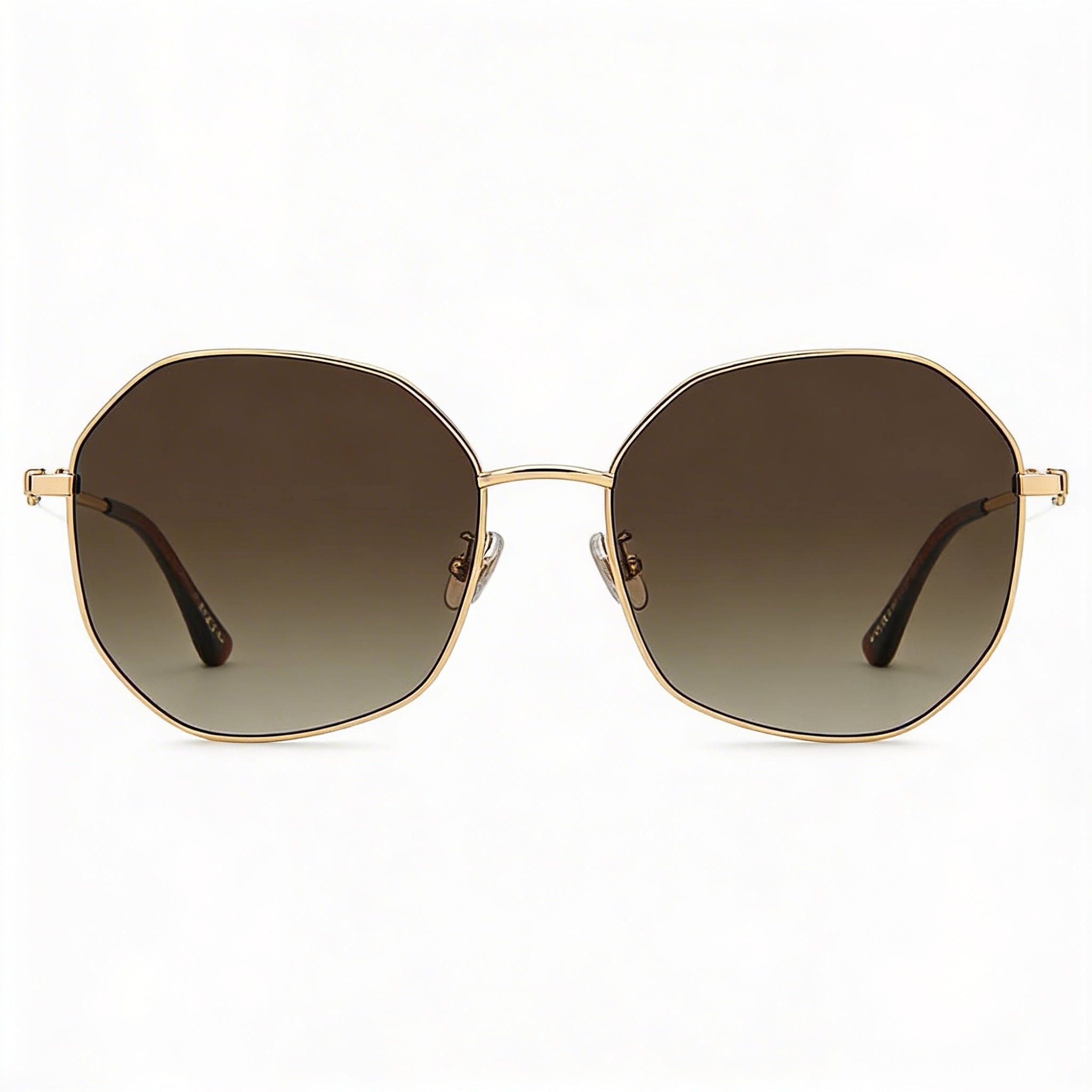 Jimmy Choo Astra/F/SK 000 Women's Stainless Steel Rose Gold 100% UVA/UVB Protected Sunglasses 58mm, Photo 2