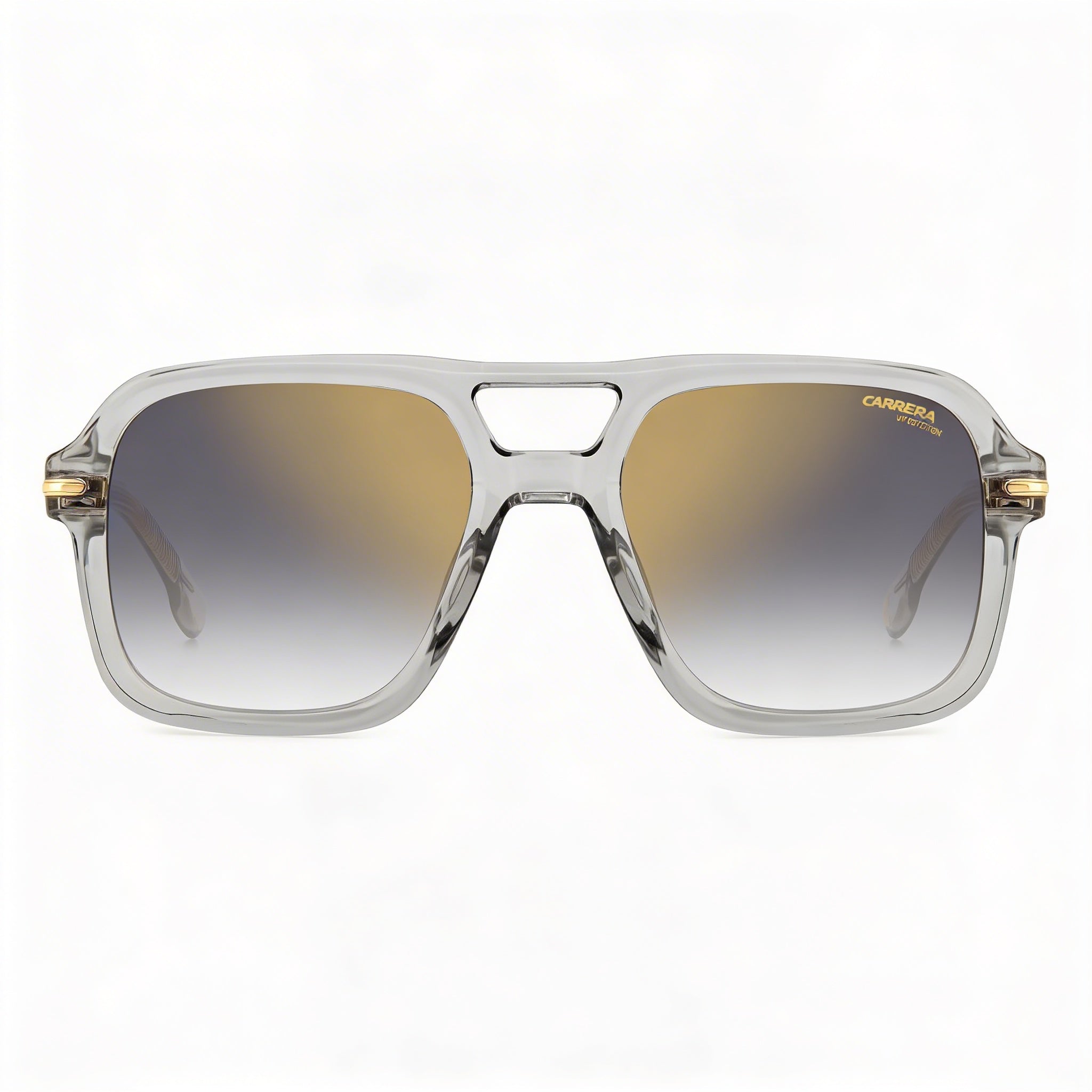 Gafas de sol unisex Carrera Signature con montura de acetato gris y lentes con protección UV, ancho de lente de 55 mm, Photo 2