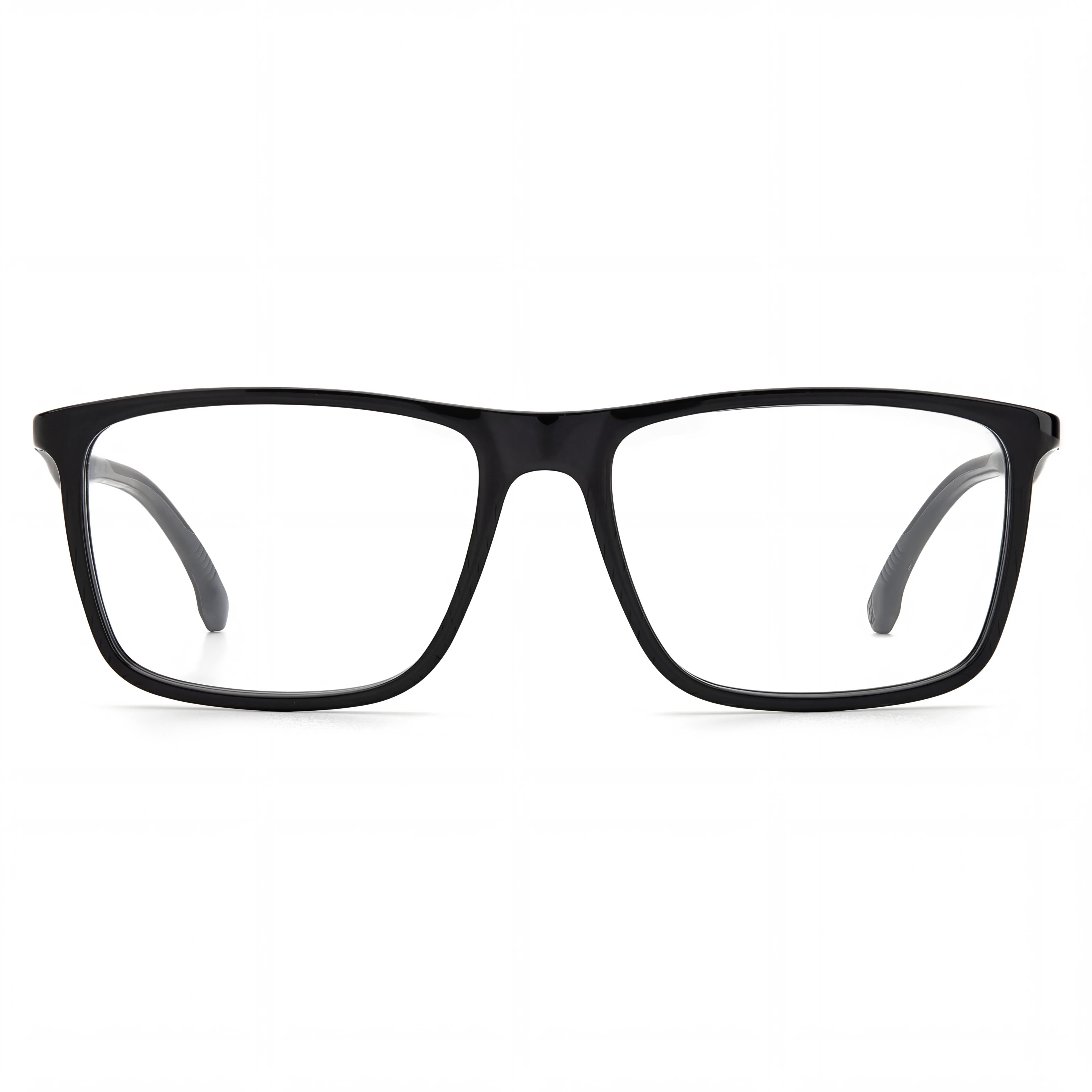 Carrera 8862 Gafas unisex de plástico negro listas para graduar con lentes de policarbonato, 55 milímetros, Photo 2