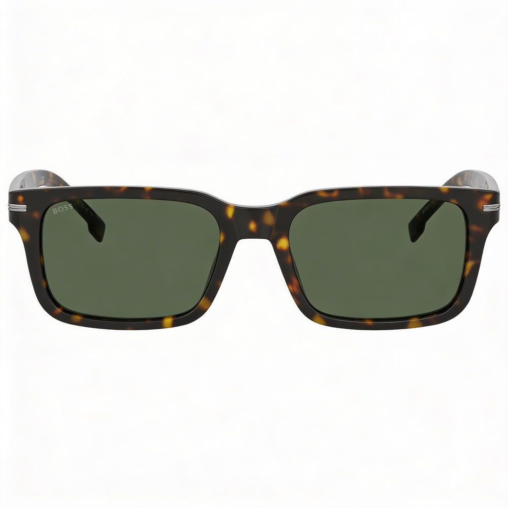 Gafas de Sol Modernas para Mujer Hugo Boss, montura ecológica de aceite MARRÓN, lentes HAVANA, protección UV, no polarizadas, 54-19-145