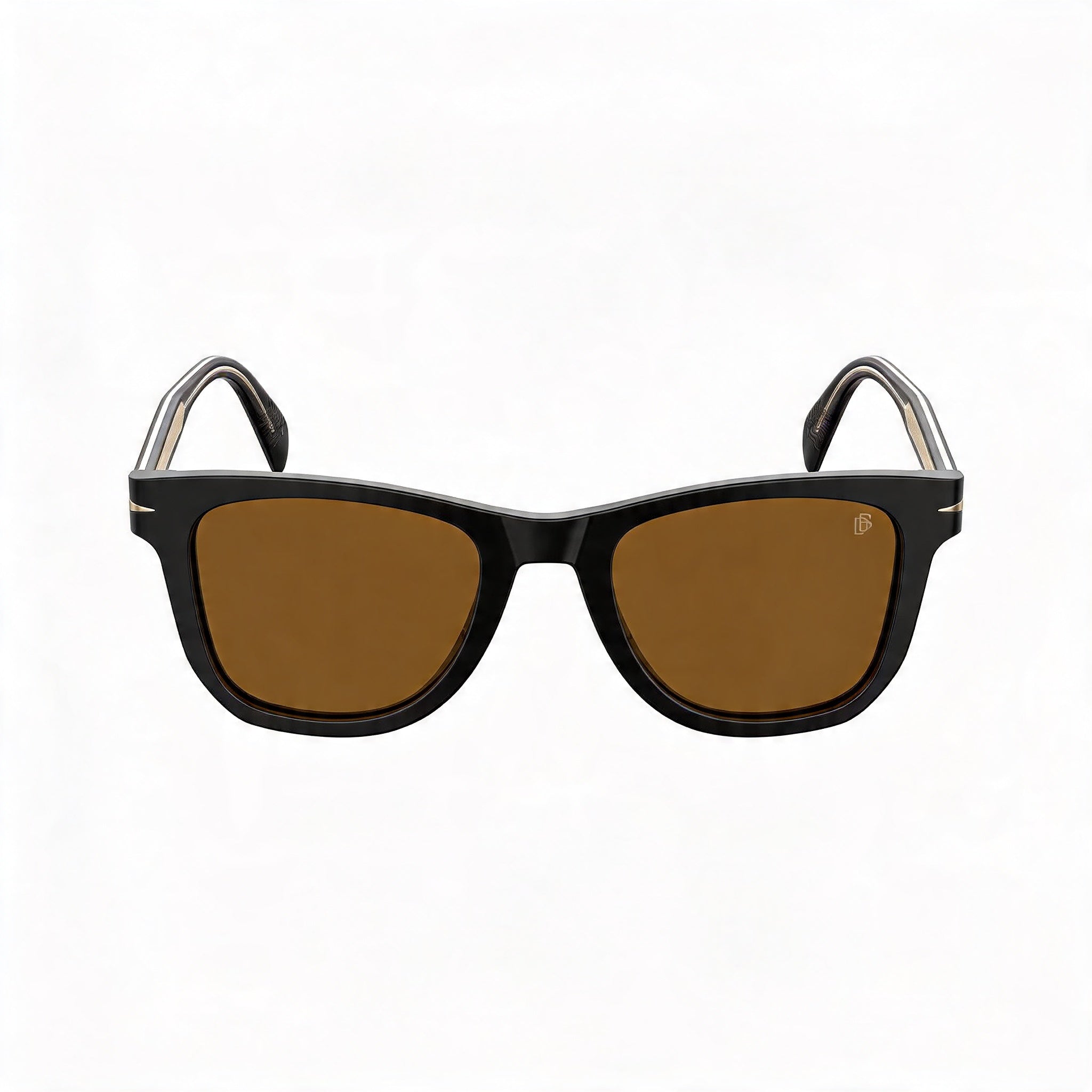David Beckham Db 1006/s Men's Classic Acetate Frame Sunglasses, Black Lenses, UV 400 Protection, 50mm, Photo 2