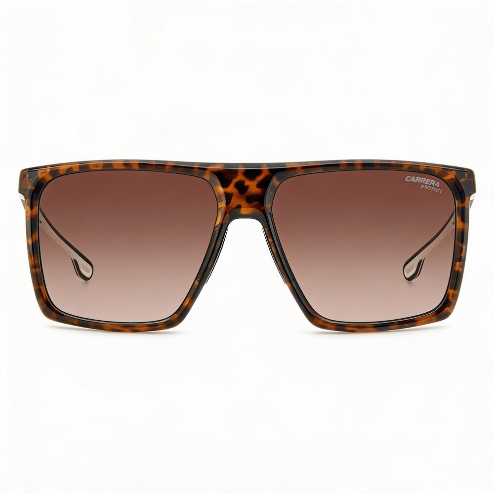 Carrera Casual Unisex Havana Eco-Polyamide 100% UV Brown Shaded Lenses Sunglasses 58-16-145mm