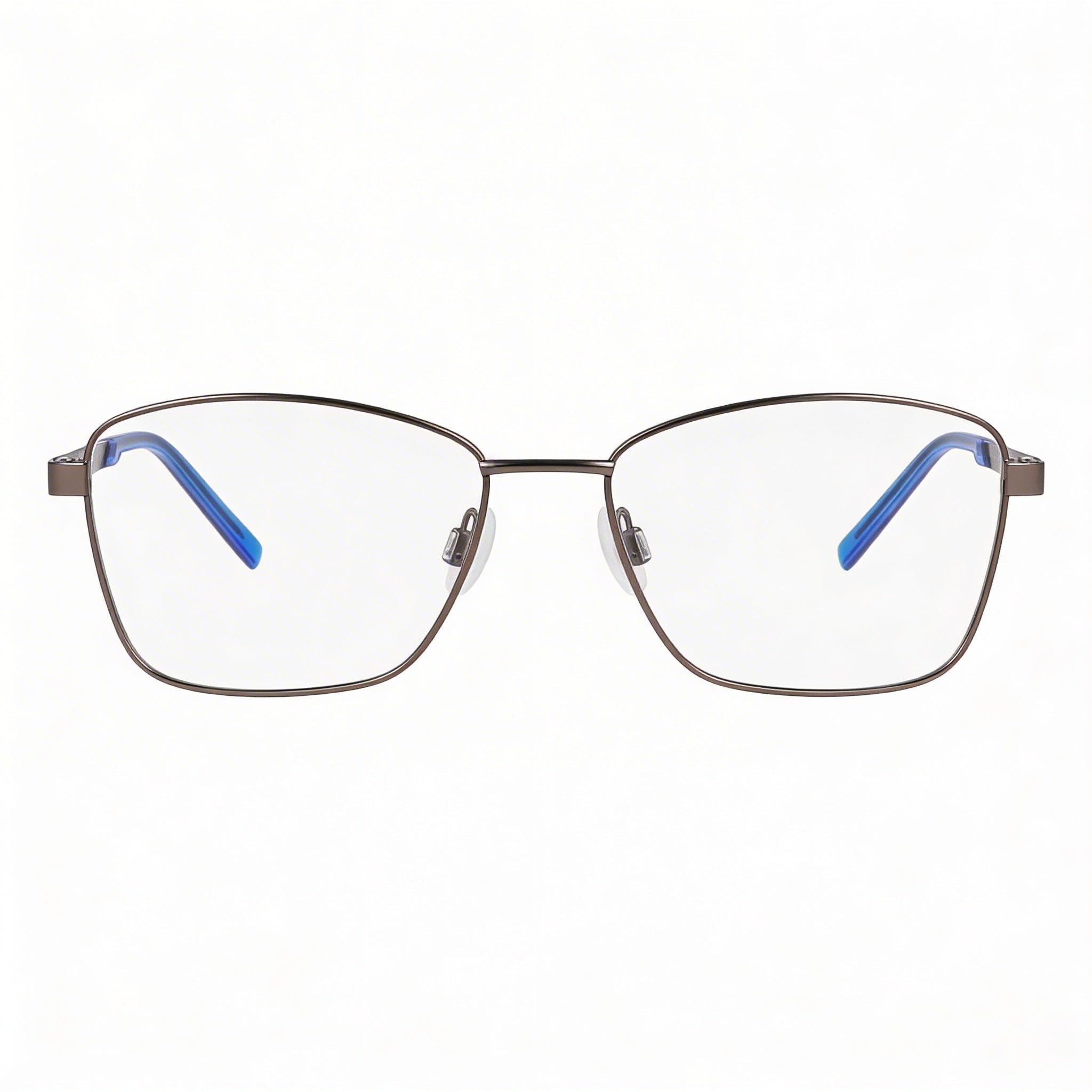 DKNY Classic Women's Acetate Eyeglasses with Transparent Polycarbonate Lenses in Satin Gunmetal 53-16-140, Photo 2