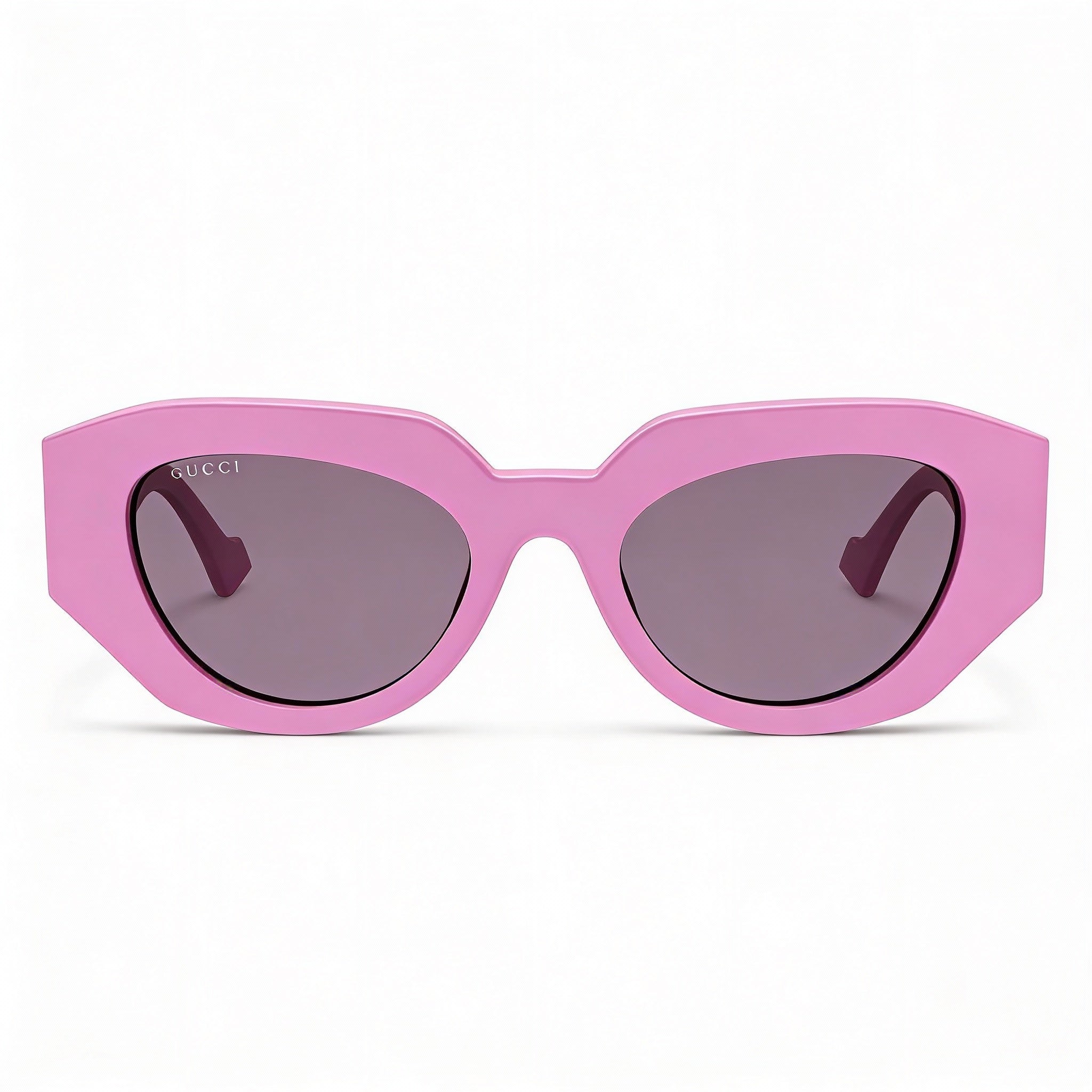 Gucci Casual Women's Pink Aluminium Frame Acetate Lens Polarized UV Protection Sunglasses 54-20-145, Photo 2