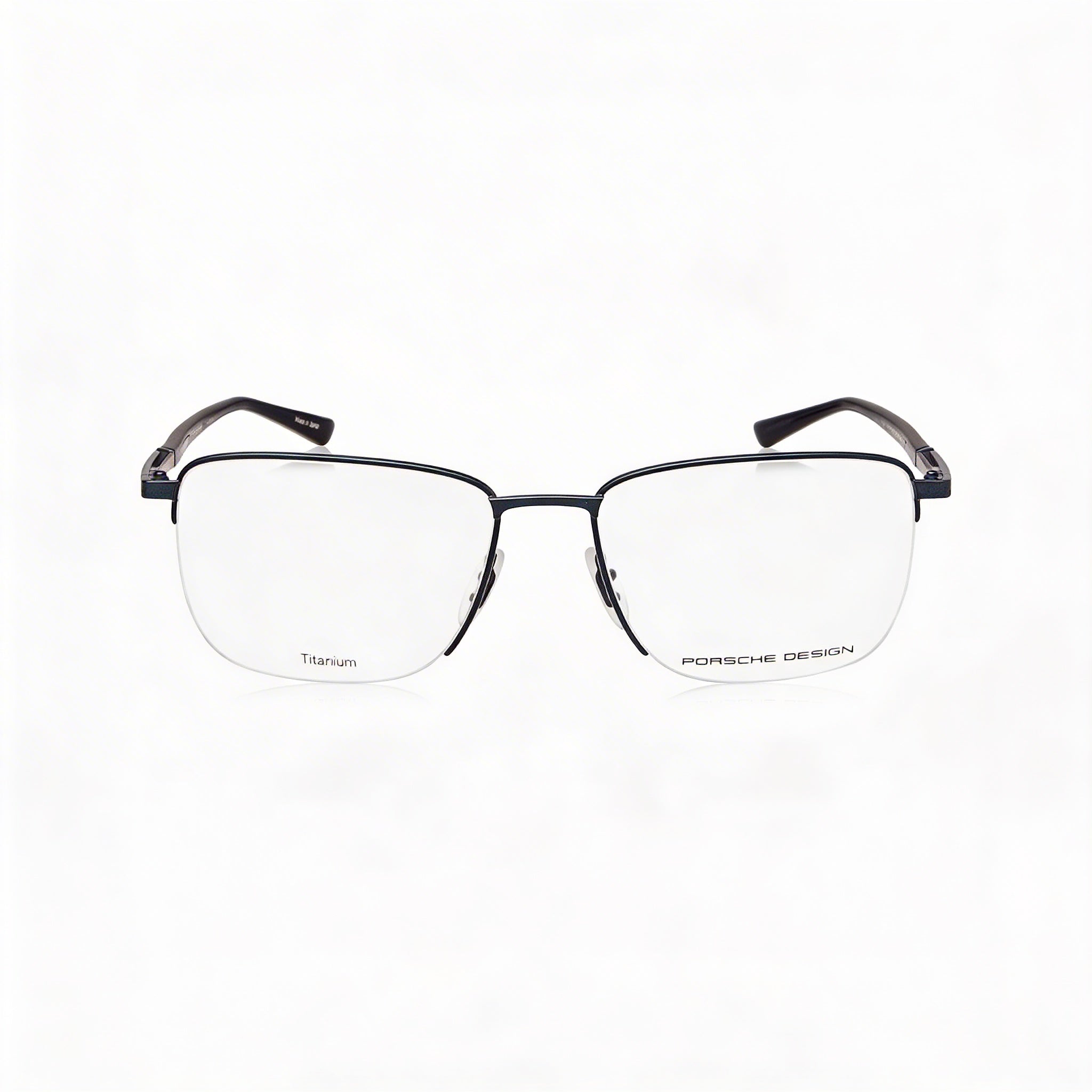 Porsche Modern Men's Titanium Non-Polarised Blue Grey Eyeglasses 56mm, Photo 2