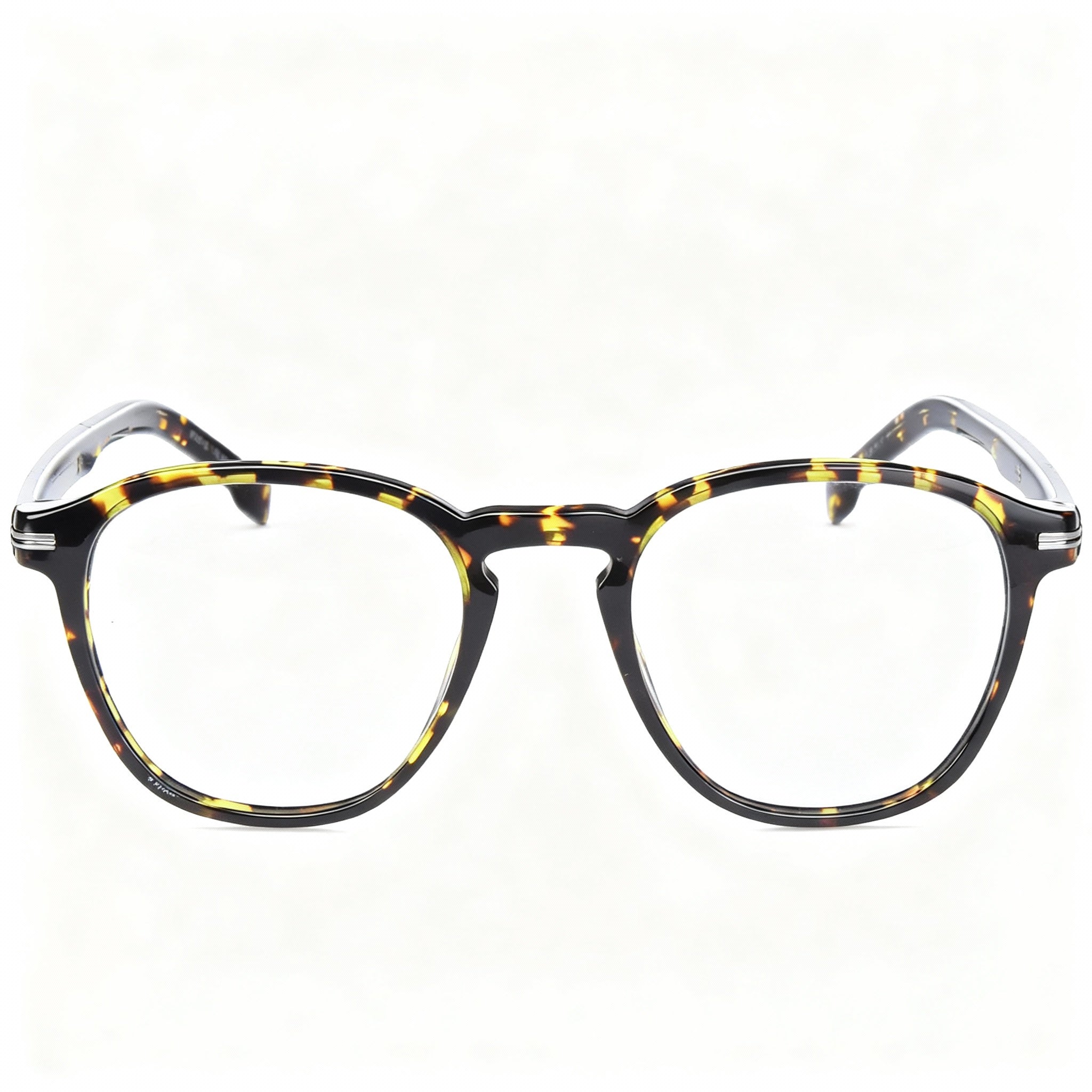 Hugo Boss 1509/G Men's Plastic Casual Non-Polarized Heaven White Gray Brown 51mm Eyeglasses, Photo 2