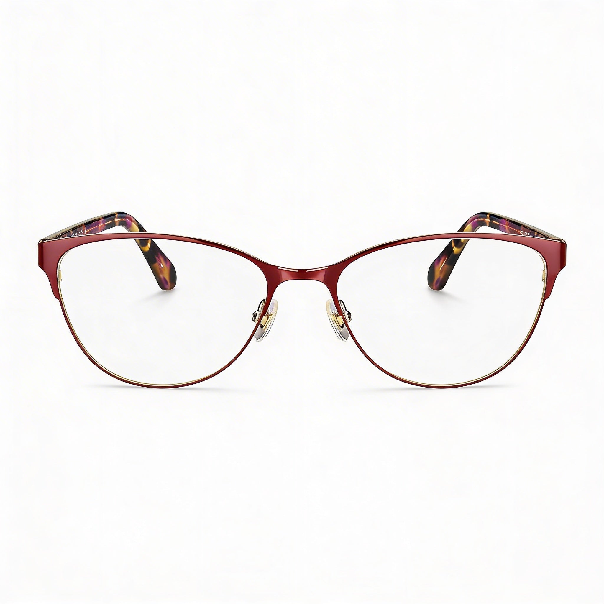 Gafas de sol Kate Spade New York Hadlee MFX 52 para mujer, de acero inoxidable, color ciruela habana, 52 mm, Photo 1