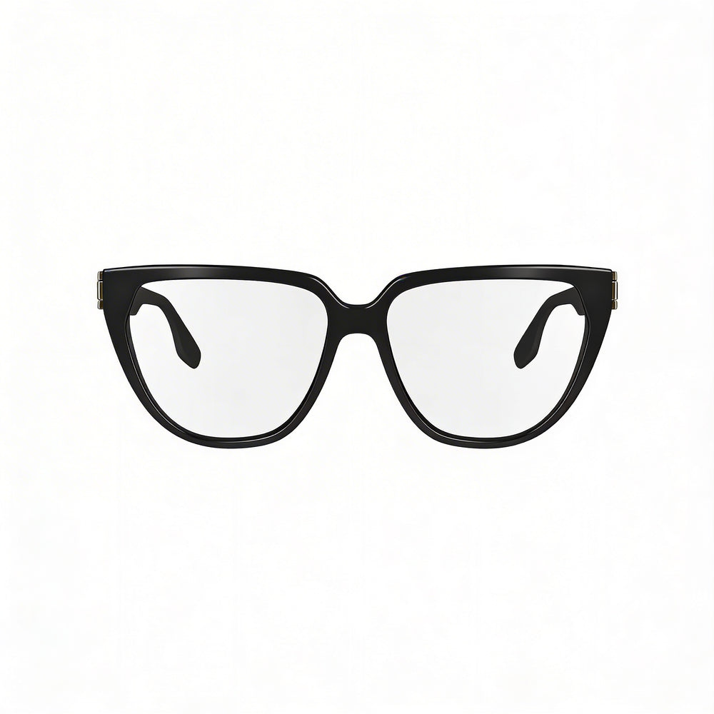 Victoria Beckham Modern Women's Sunglasses with Black Acetate Frame and Black Non-Polarized Lenses 54mm