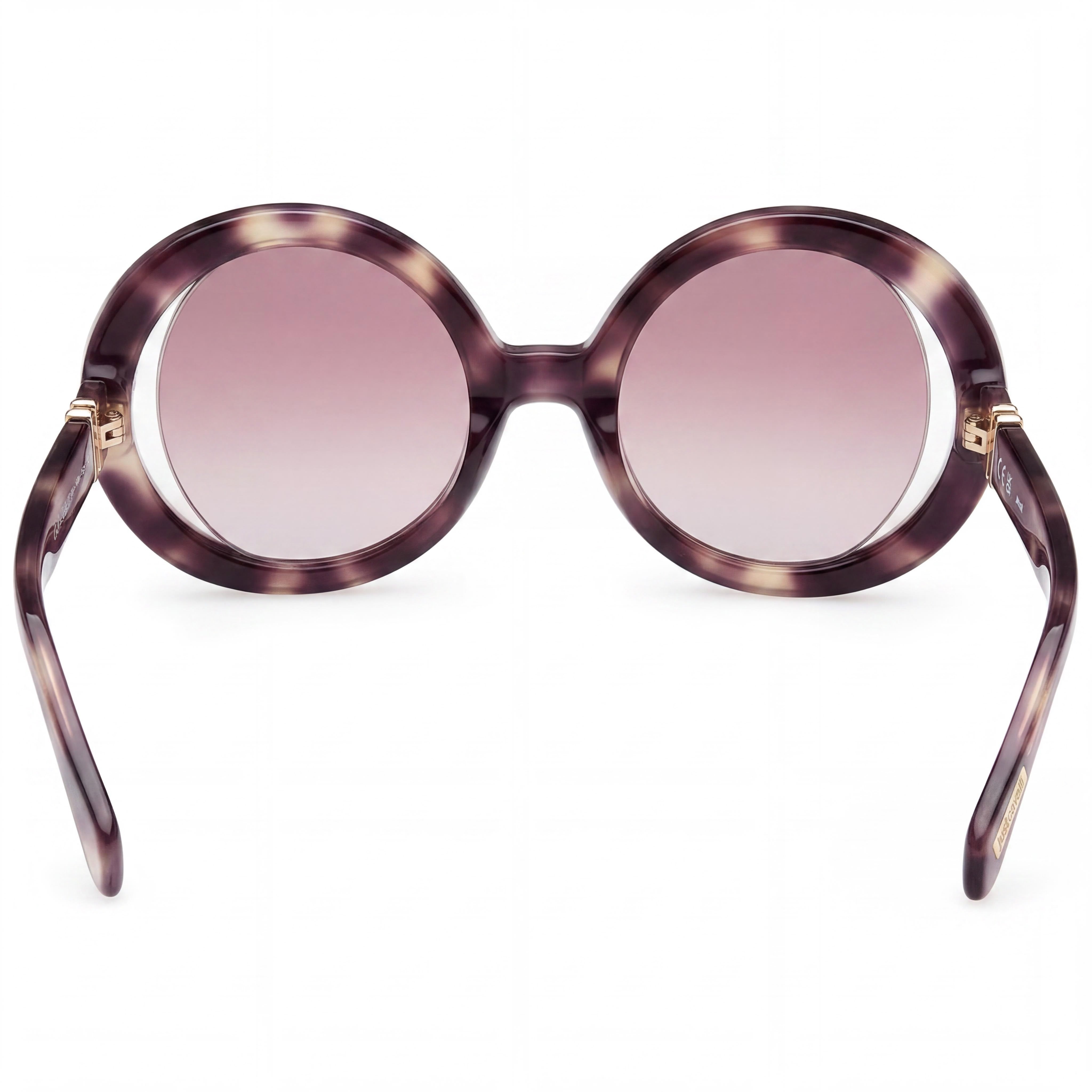 Just Cavalli Casual Women's Shiny Brown Beige Havana Brown Gradient UV Protected Sunglasses 51-23-140, Photo 2