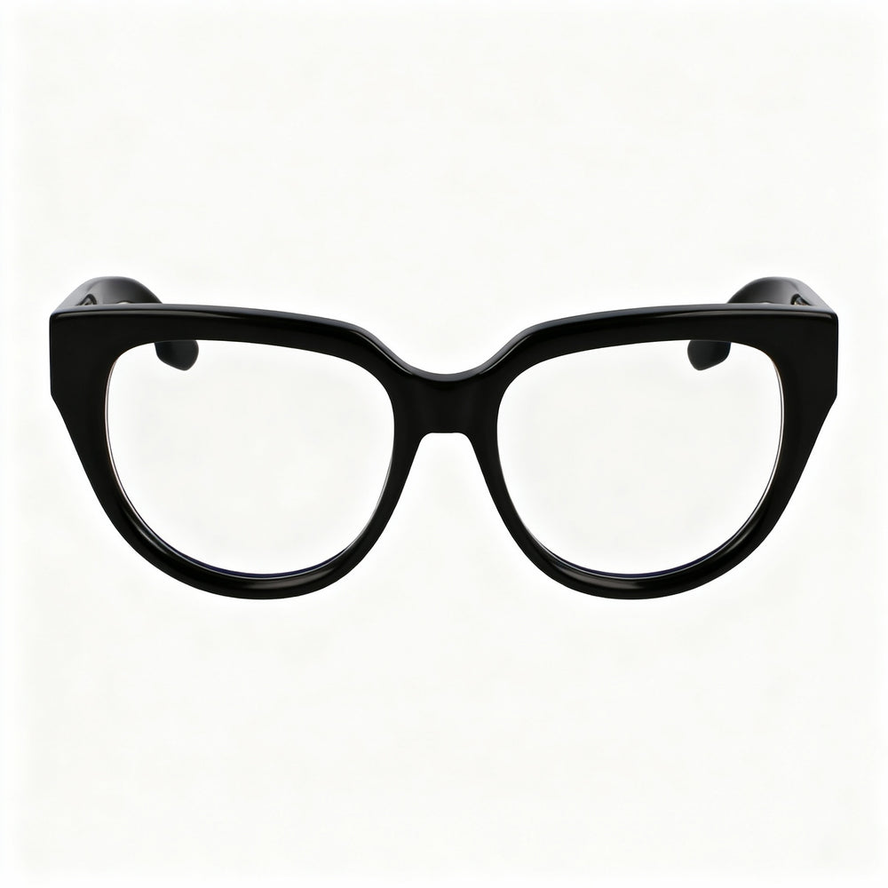 Gafas graduadas Victoria Beckham Vb2674 para mujer, montura completa de acetato, color negro, talla 53-17-140