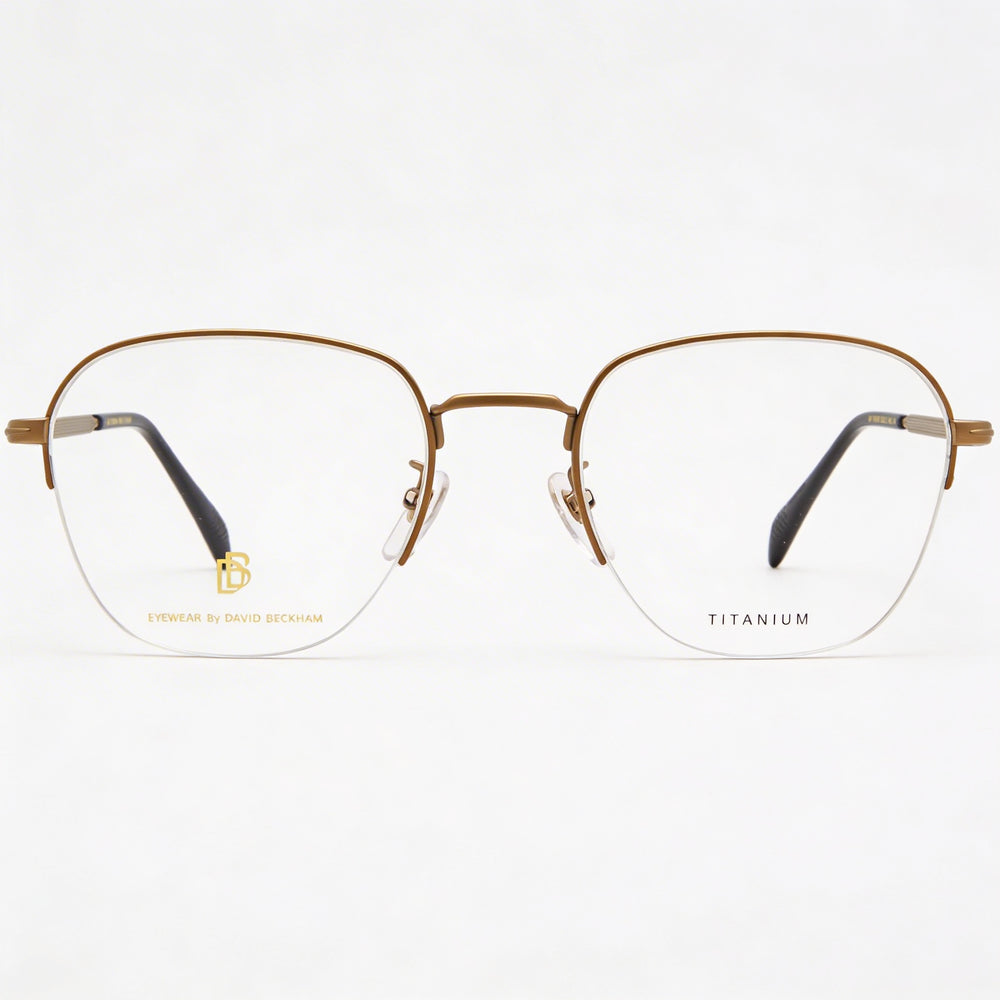 David Beckham Db 1109/G Unisex Titanium Matte Gold 52mm